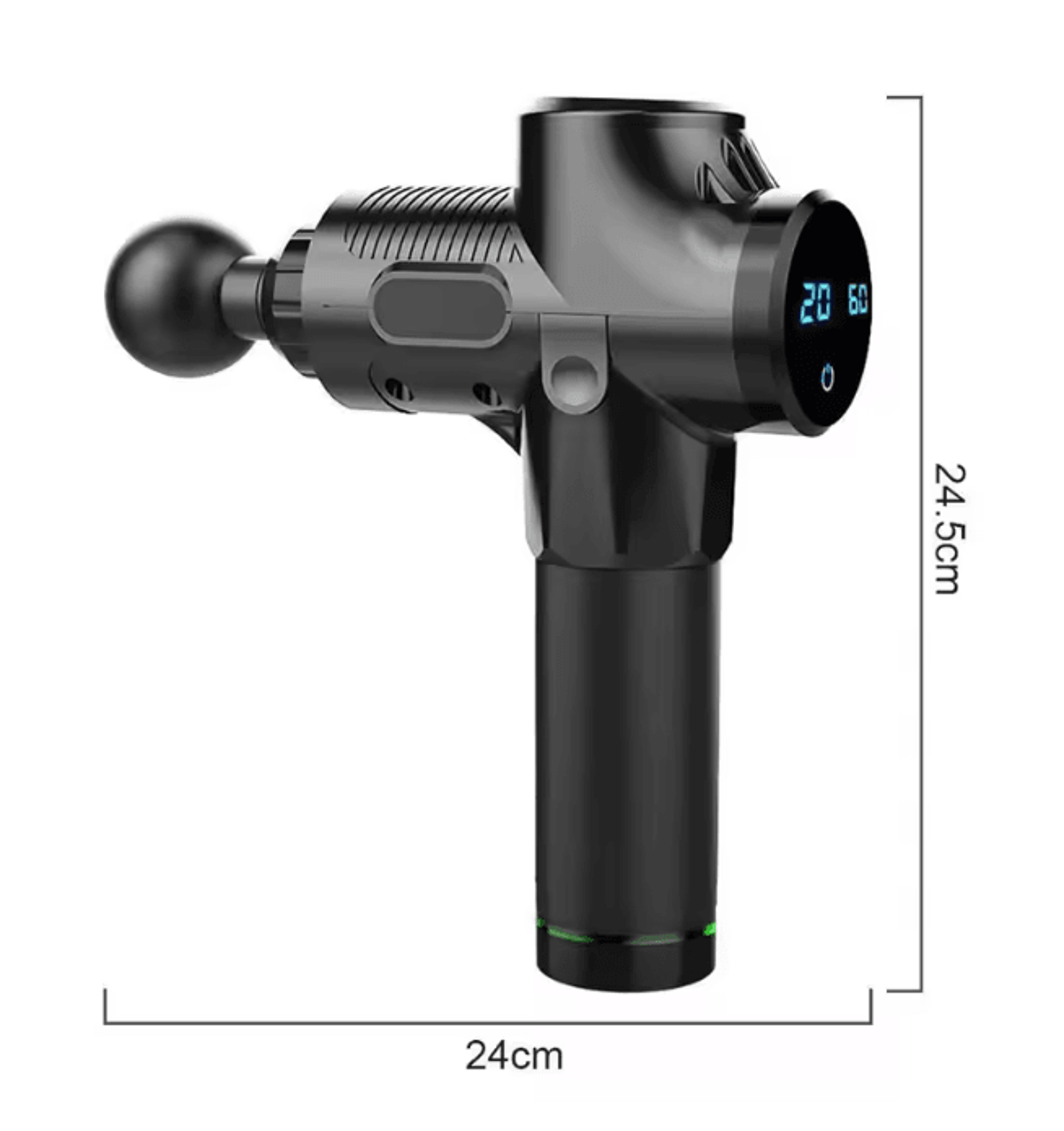 PowerRelief Massage Gun Deep Tissue Percussion Muscle Massager 2