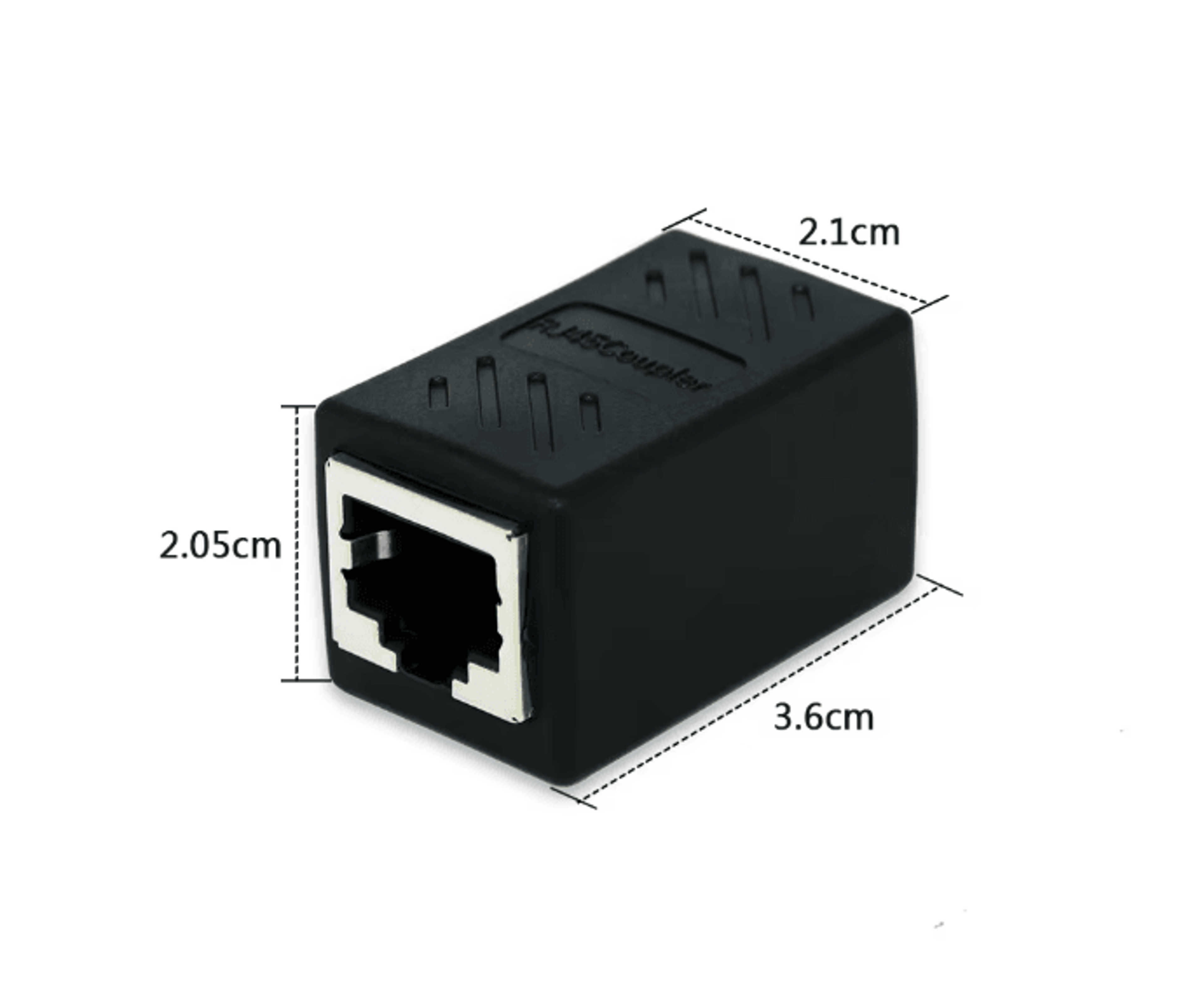 NetLink RJ45 Ethernet Coupler Female To Female LAN Adapter 2