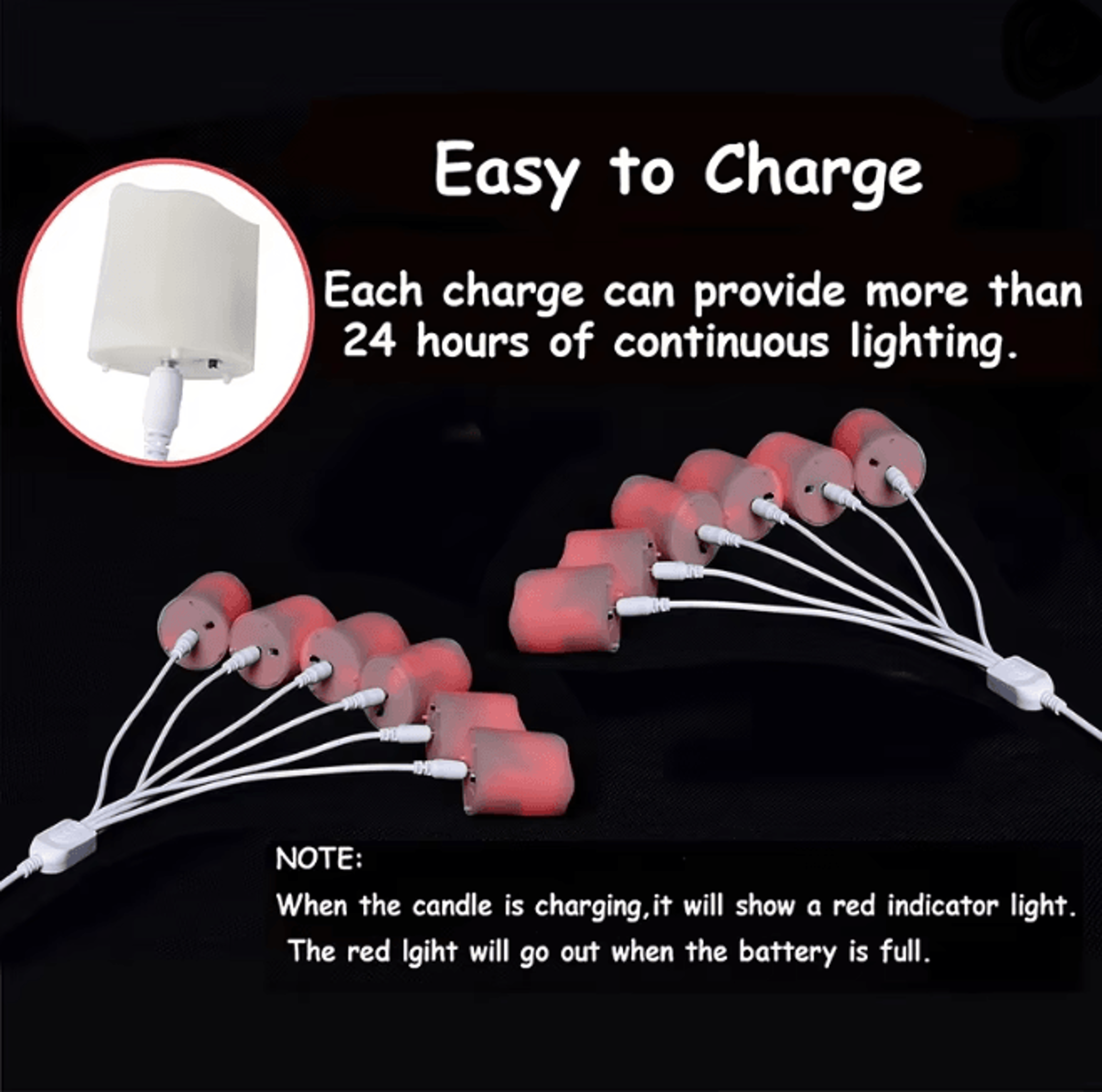 Rechargeable LED Flameless Candles With Remote And Timer For Home And Event Decor 2