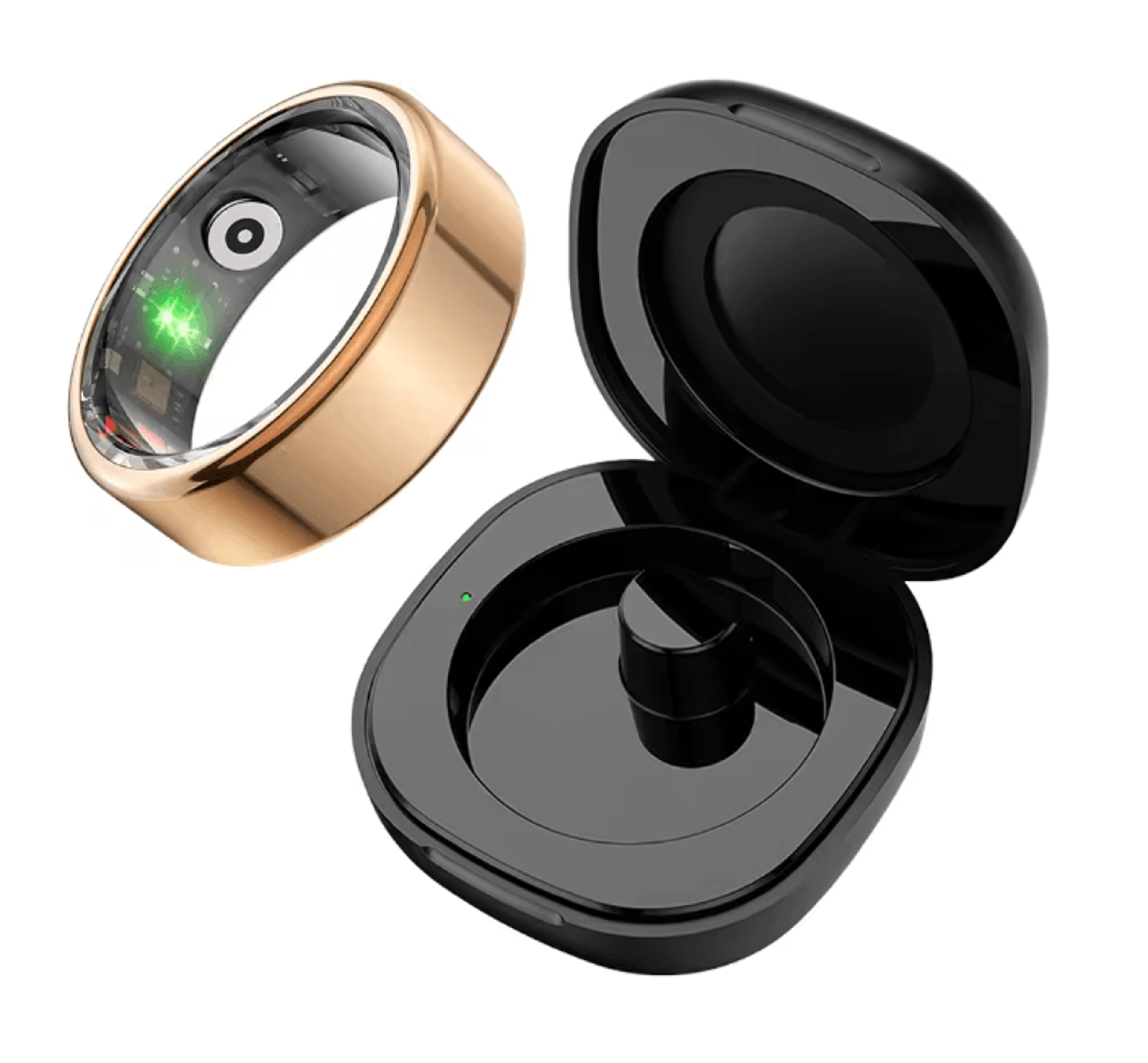 COLMI R02 Smart Ring Health Monitor With Charging Case Long Battery Life Waterproof 4