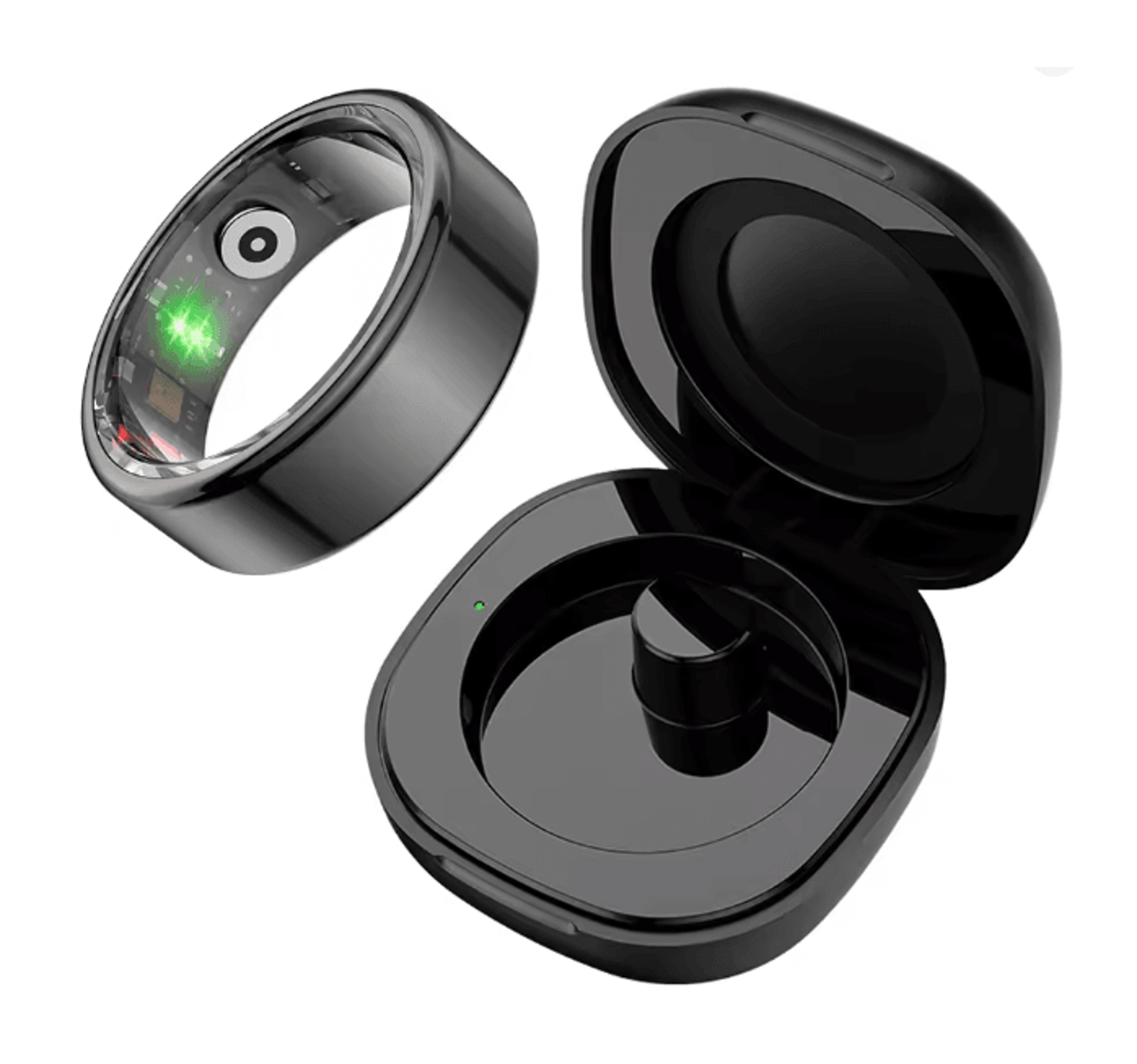COLMI R02 Smart Ring Health Monitor With Charging Case Long Battery Life Waterproof 5