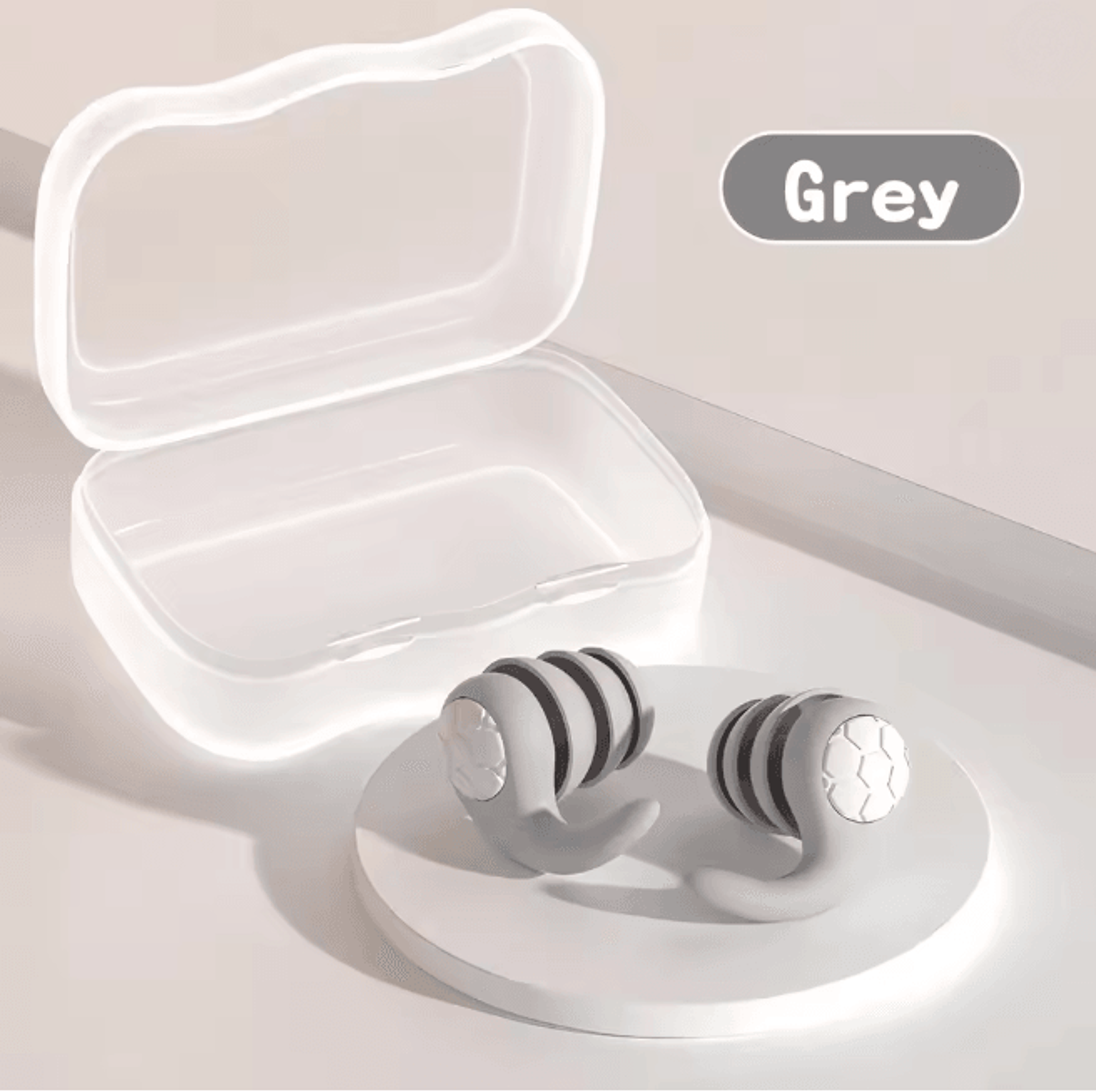 Soft Silicone Earplugs Noise Canceling Waterproof Ear Protection For Sleep And Swimming 8