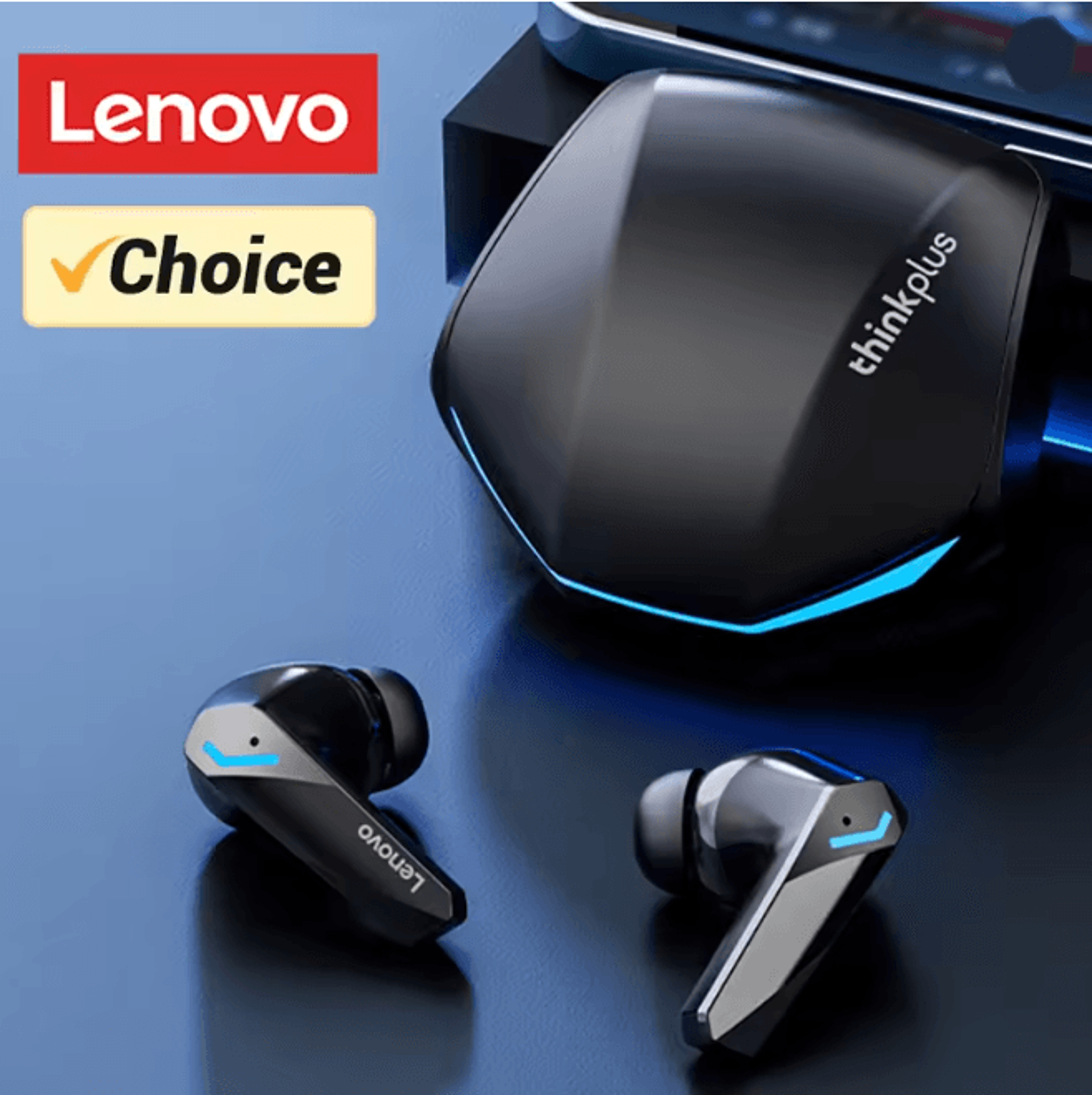 lenovo gm2 pro wireless gaming earbuds bluetooth low latency in ear headphones