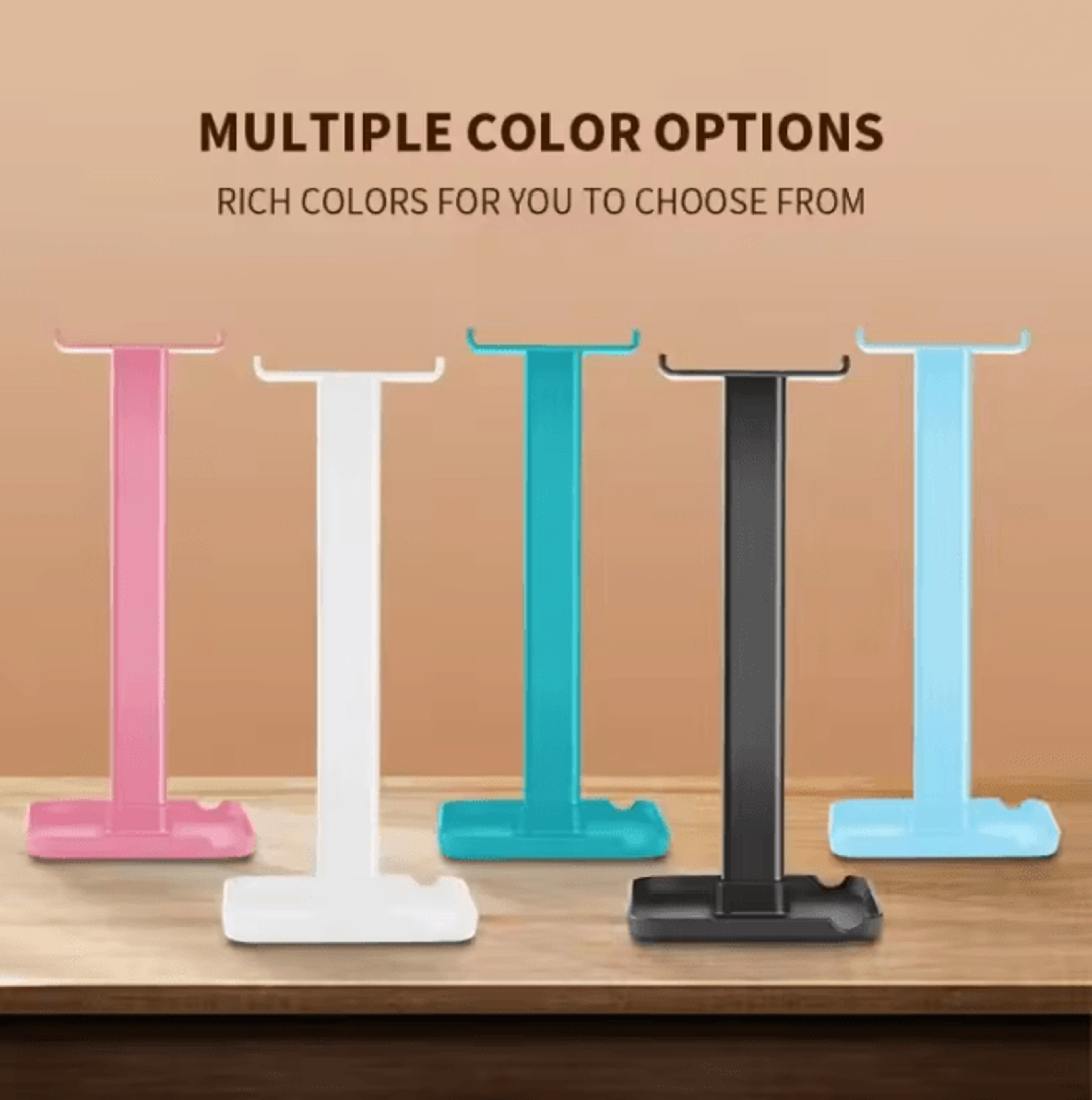 Desk Headphone Stand Holder For Gaming And Office Headsets 1