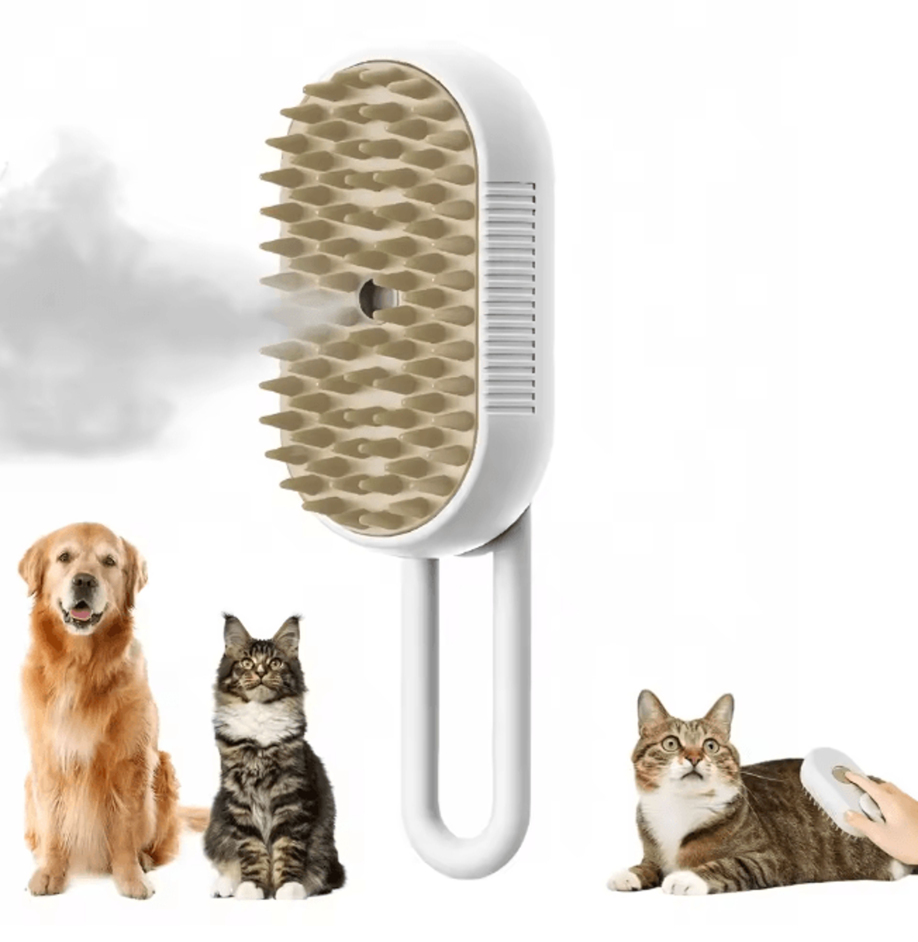 3 In 1 Pet Spray Massage Brush For Dogs And Cats Grooming 5