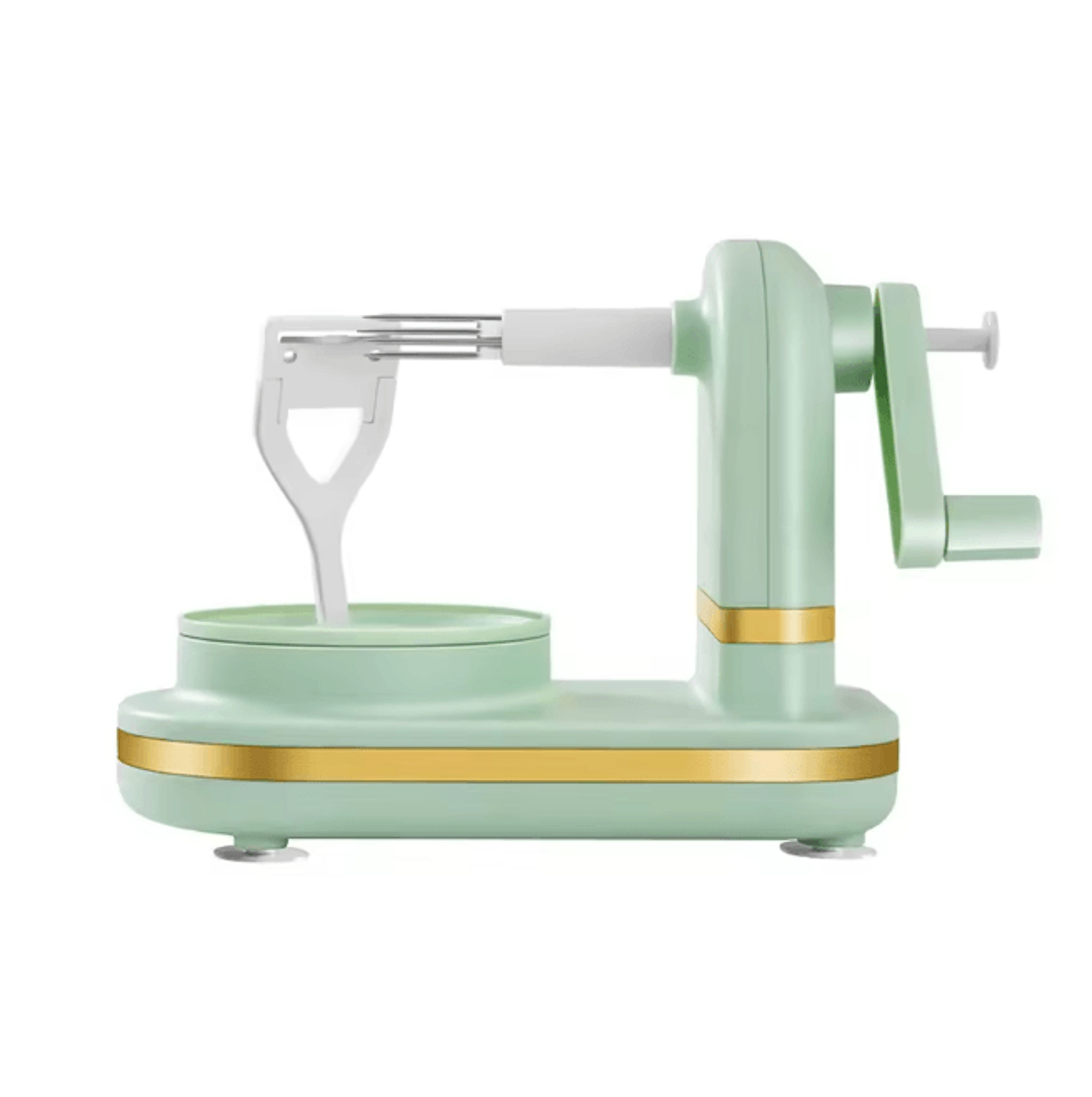 Manual Apple Peeler Hand Crank Fruit Peeling Machine With Stainless Steel Blades 4