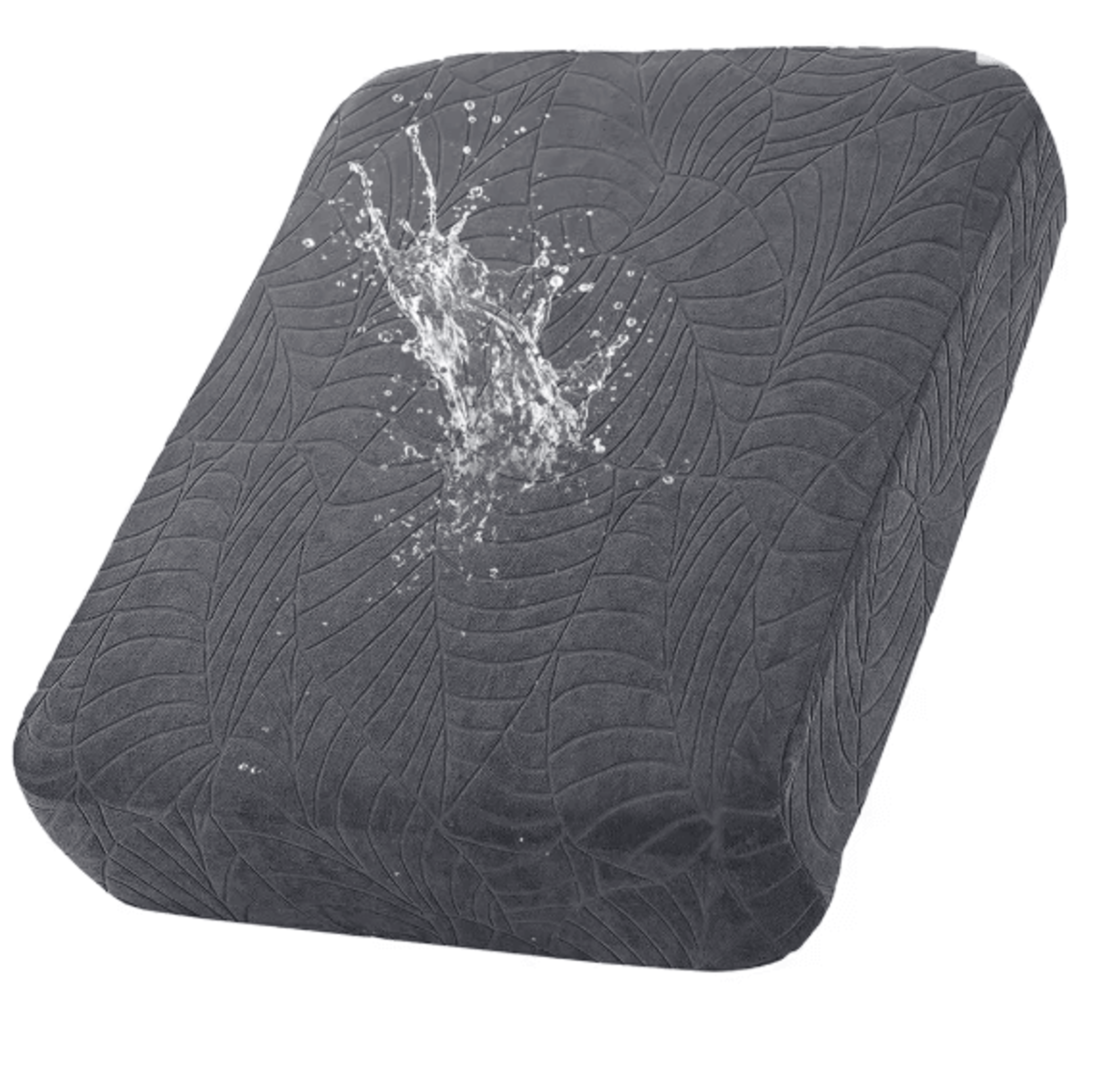 Waterproof Stretch Sofa Cushion Cover Jacquard Couch Protector 4