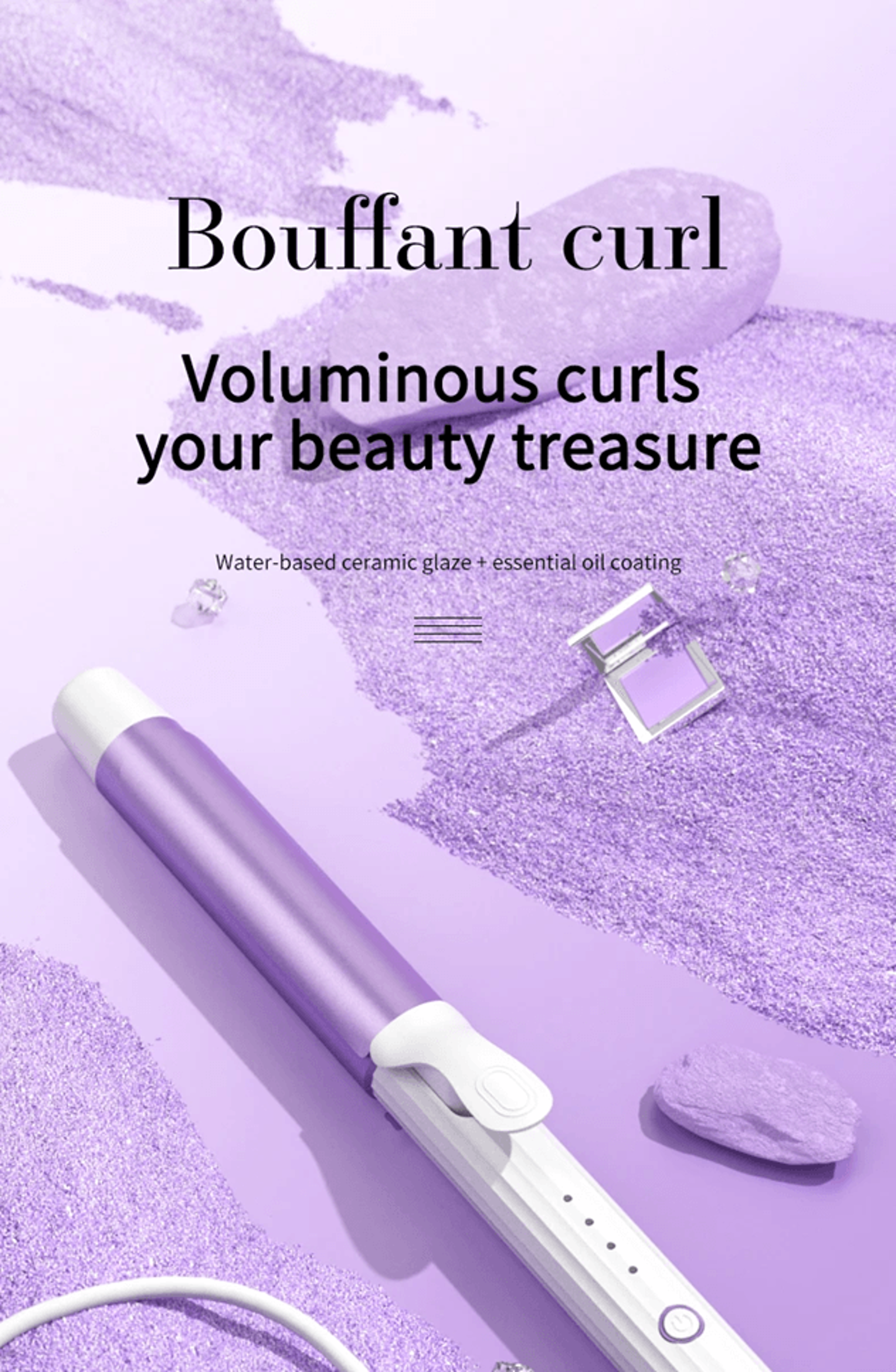 32mm Negative Ion Hair Curler For Large Volume Curls 1