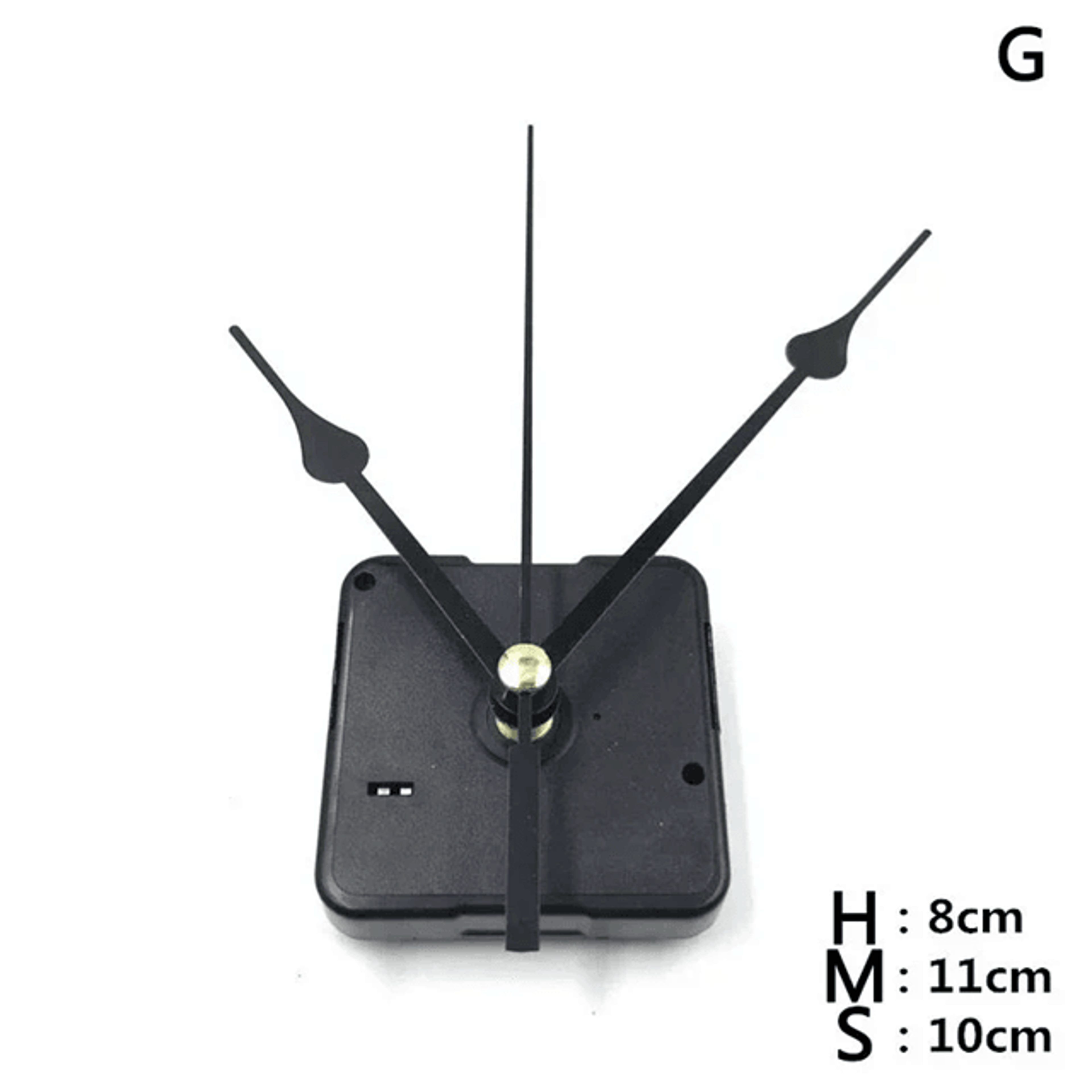 Silent Quartz Clock Movement Kit With Hands DIY Wall Clock Repair Set 8