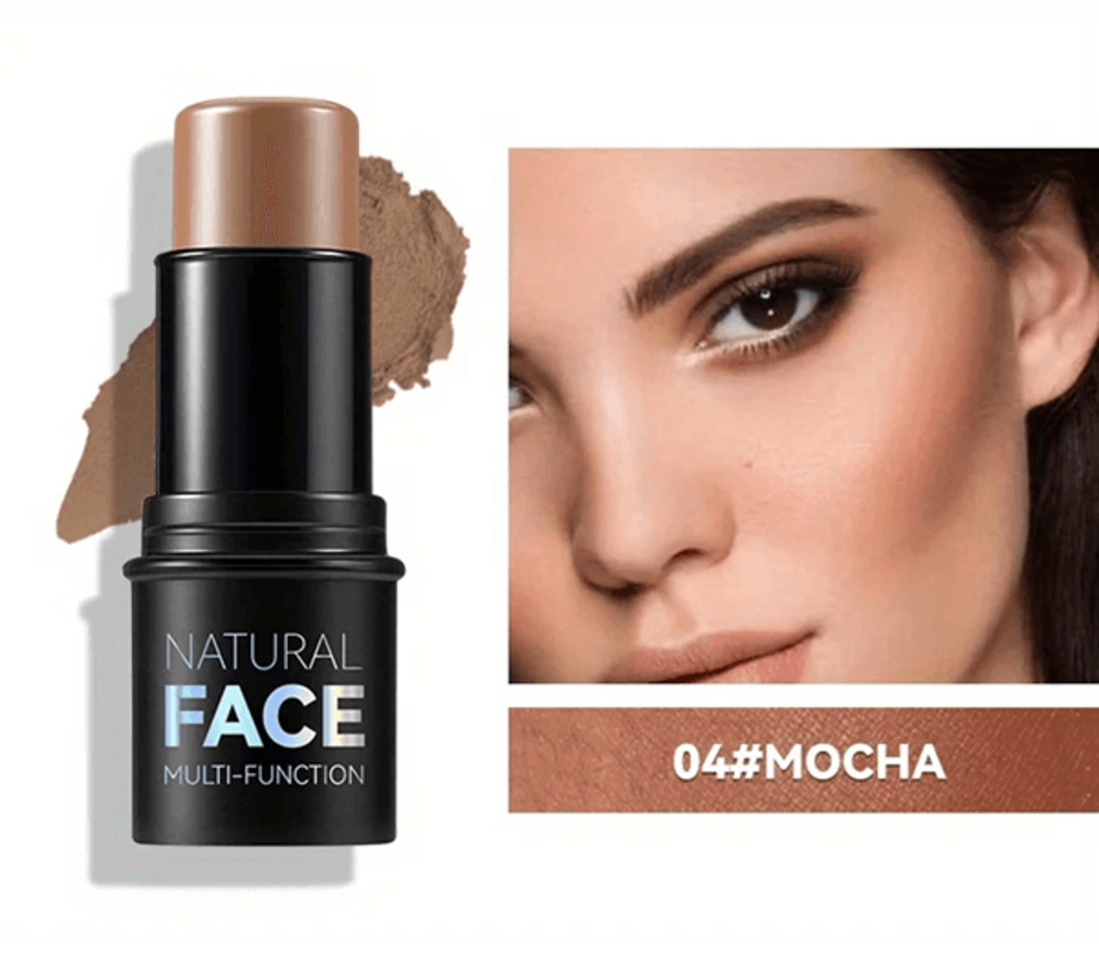 Cream Contour Stick Set With Bronzer Blush And Highlighter 5