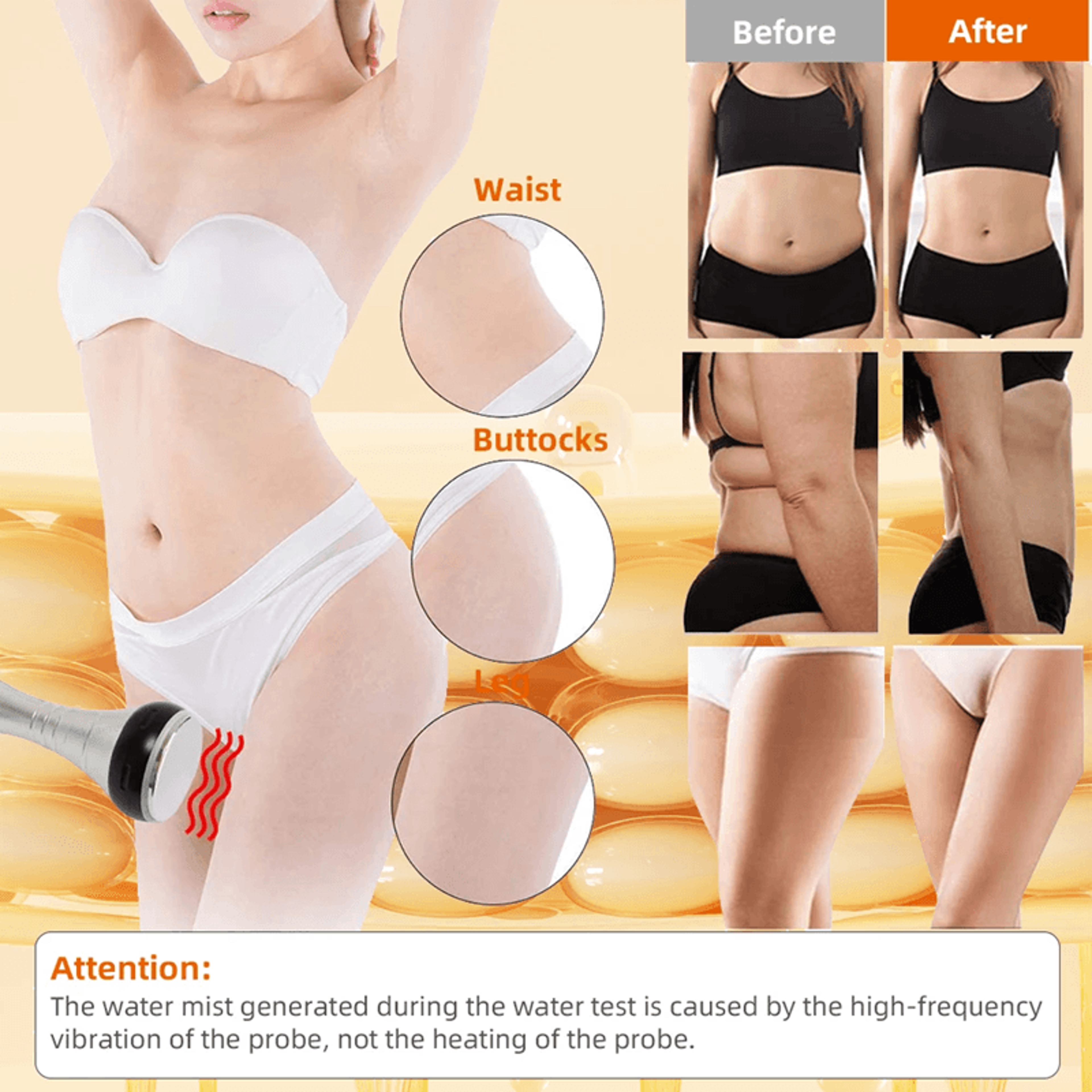 4 In 1 Cavitation Body Slimming Machine With Vacuum And Skin Tightening 0