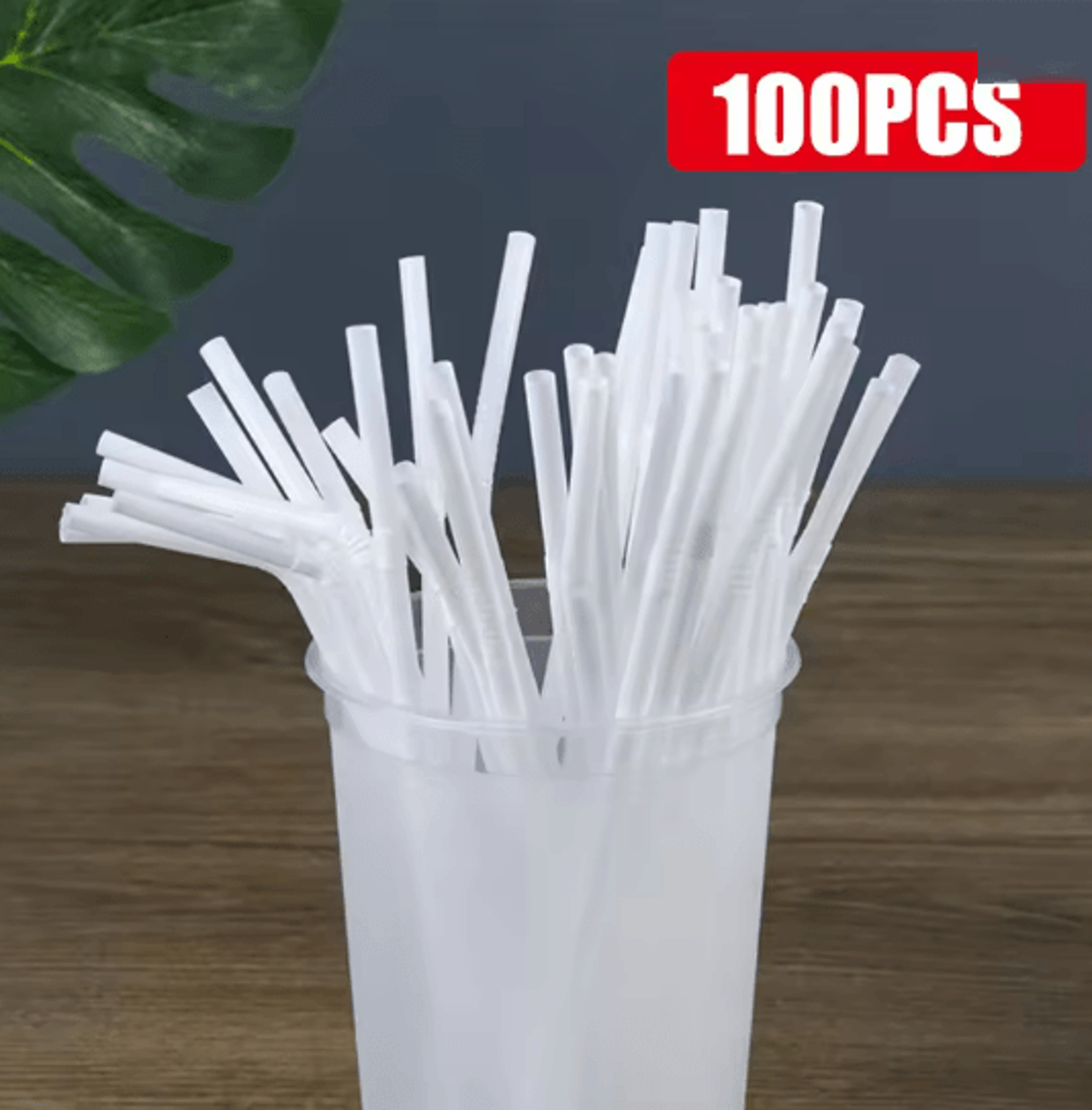 Fluorescent Bendable Drinking Straws Reusable Plastic Party Supplies 5