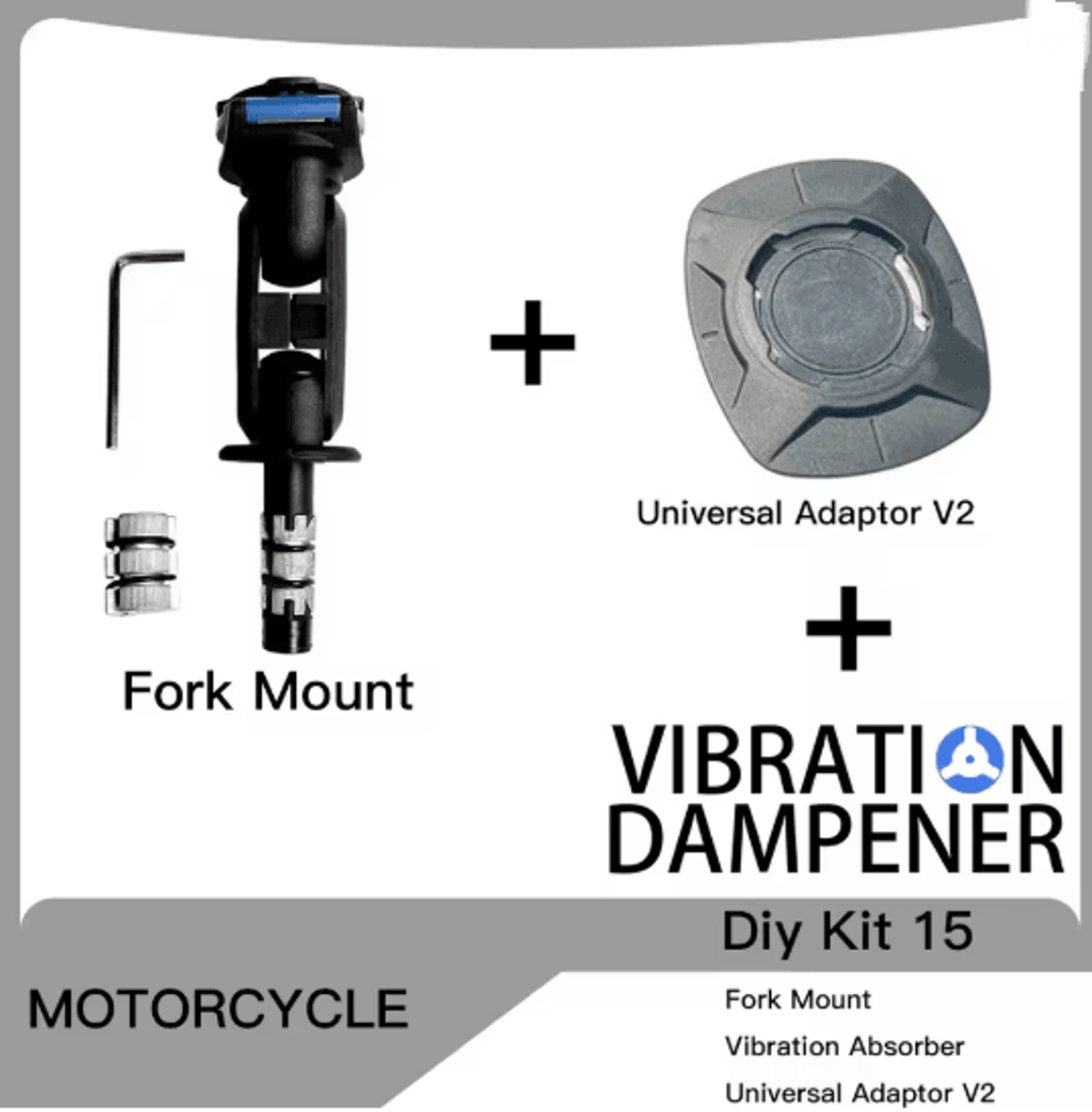 Motorcycle Phone Mount Pro Fork Stem Phone Holder 4