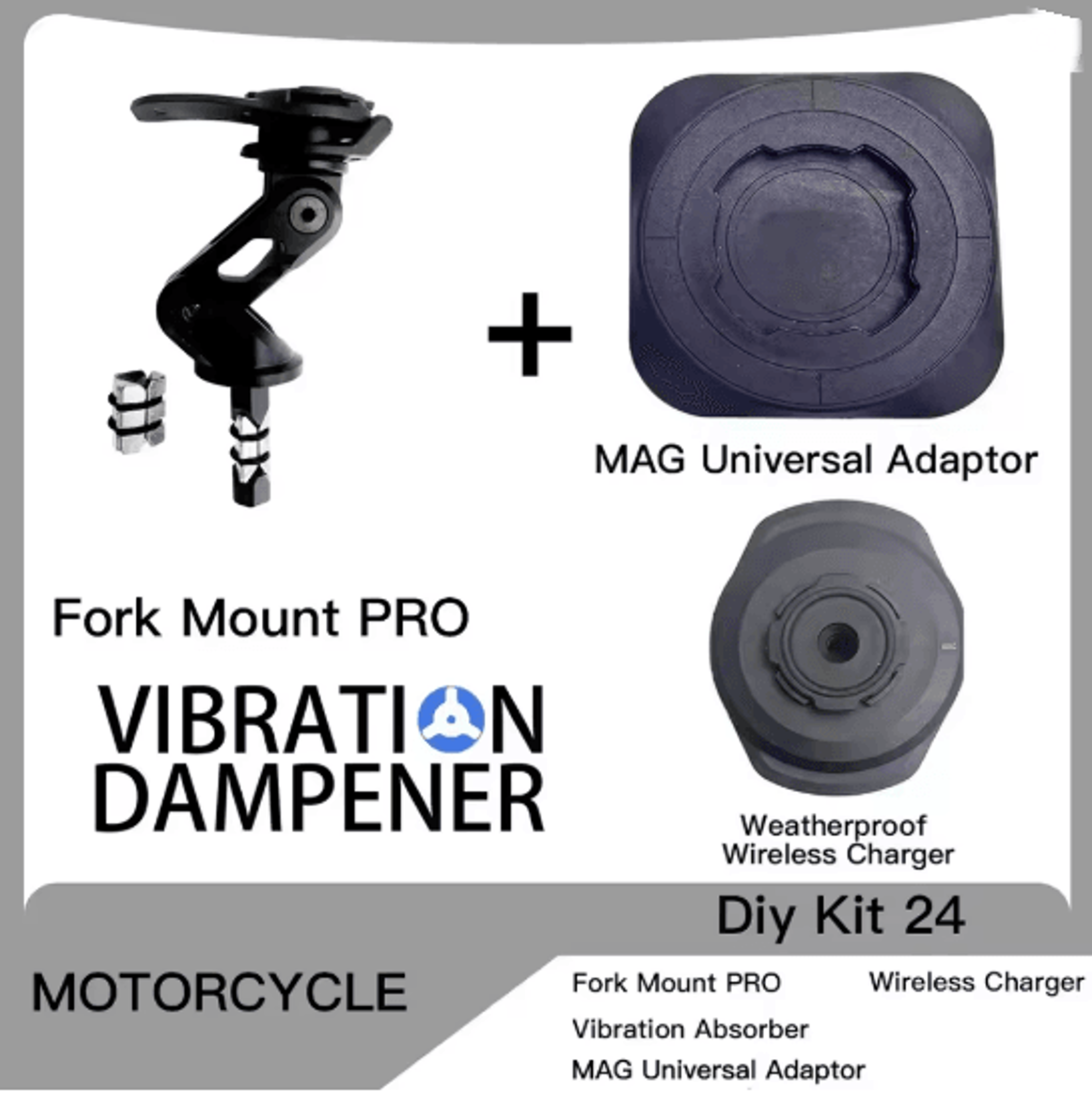 Motorcycle Phone Mount Pro Fork Stem Phone Holder 7