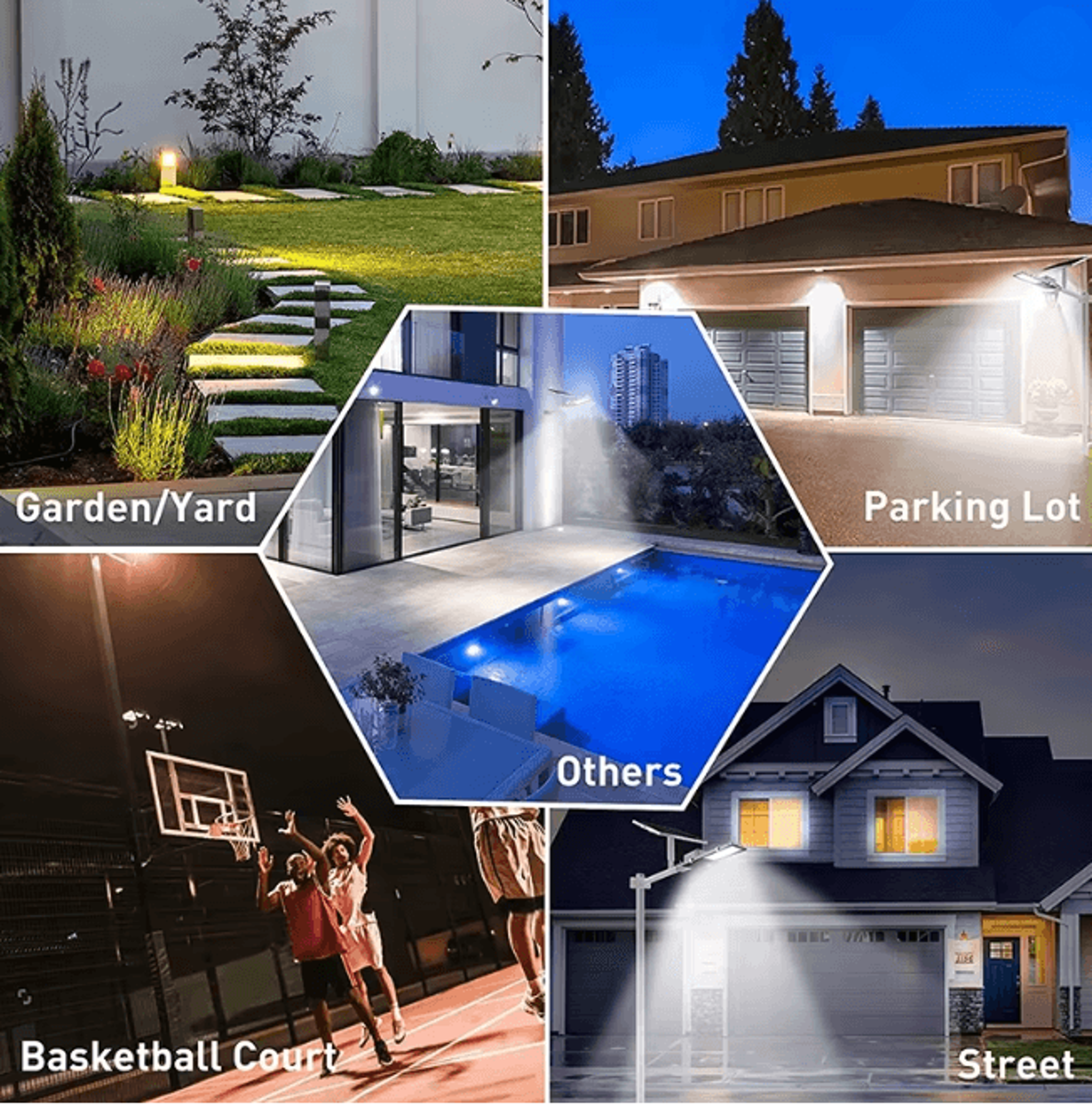 PowerBeam 200W Solar Street Light For Garage And Garden 3