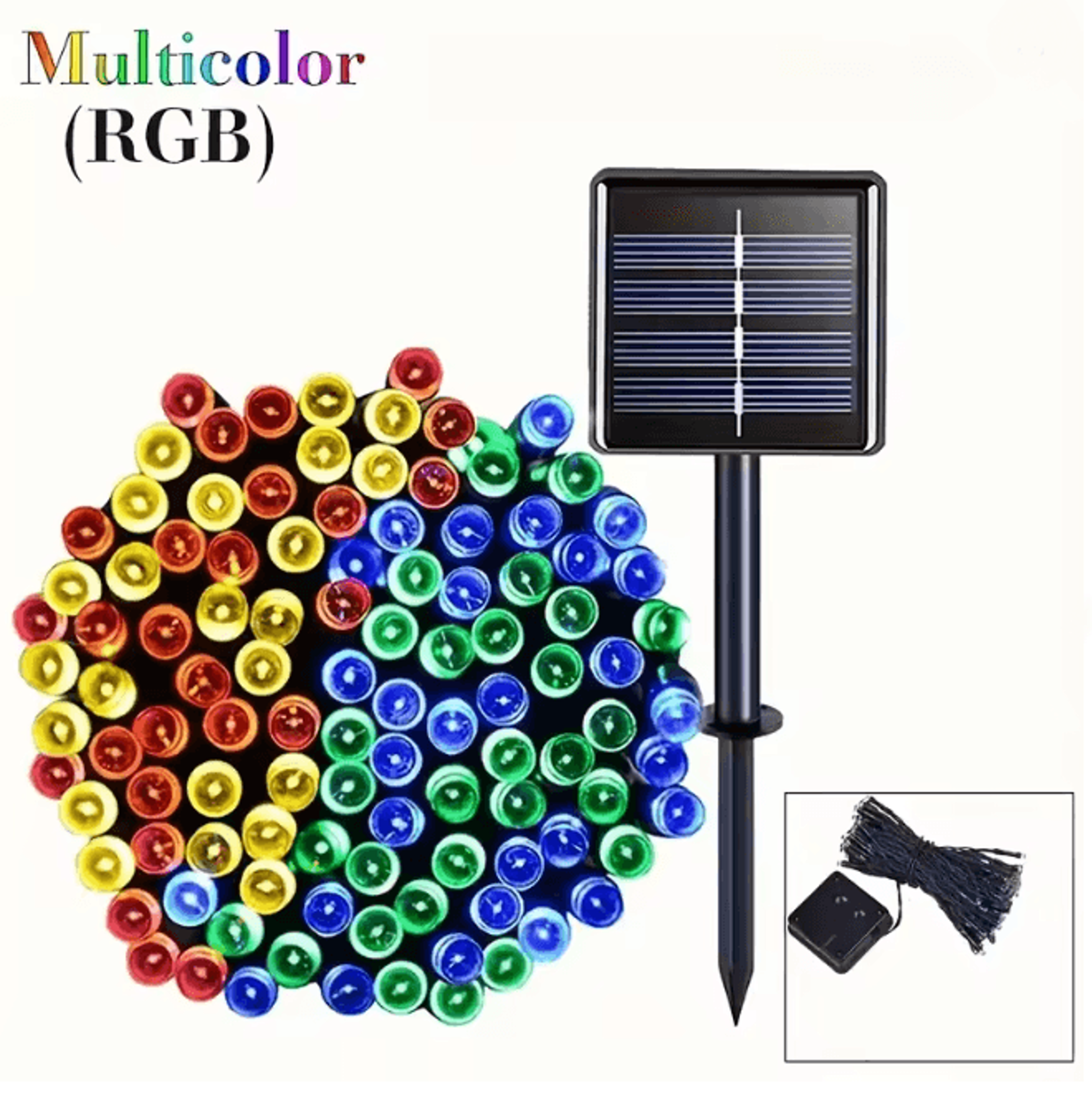 TwinkleGlow Solar String Lights For Patio And Garden 3