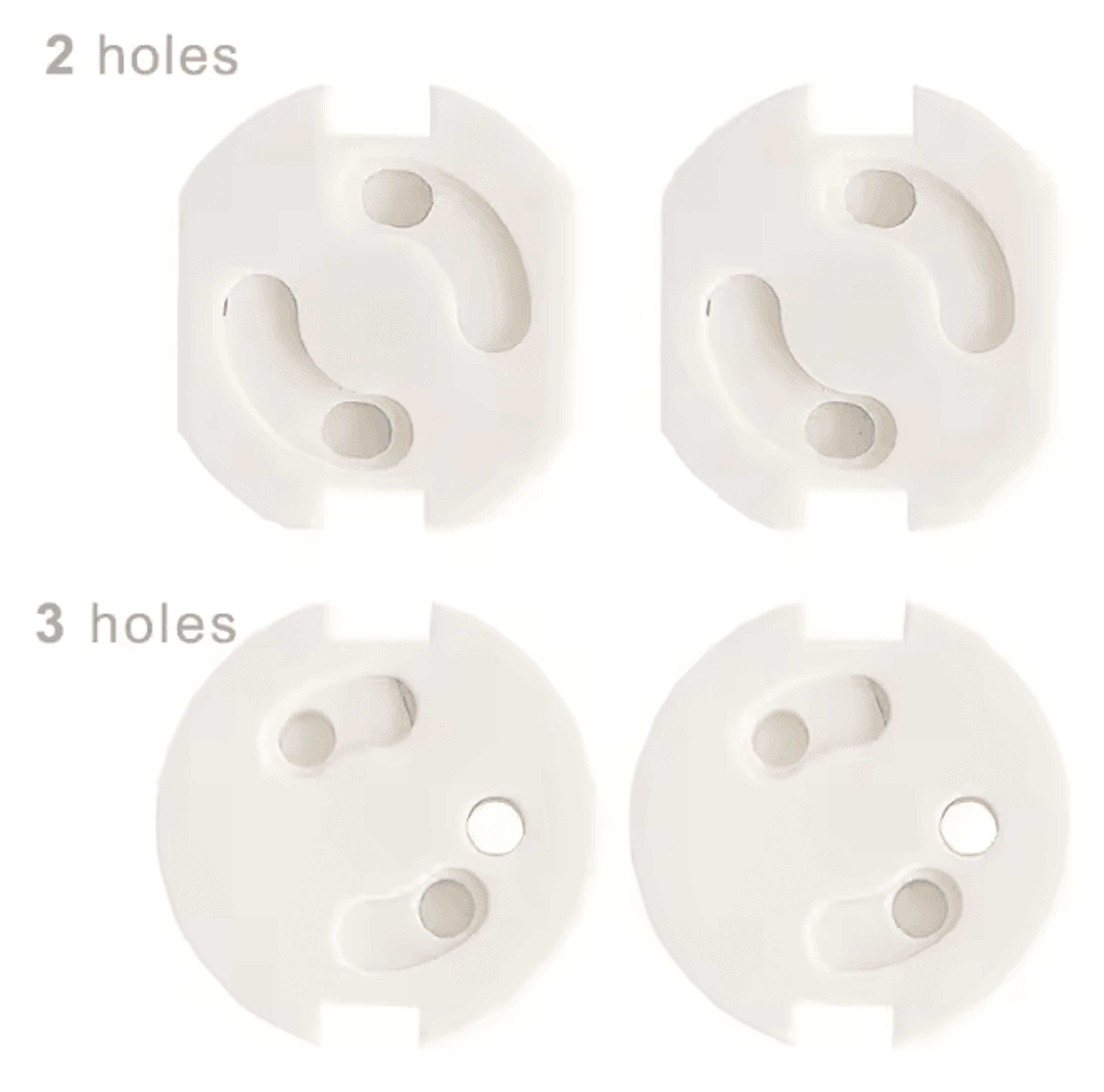 SafePlug Baby Outlet Covers 10 Pack Socket Protectors 3