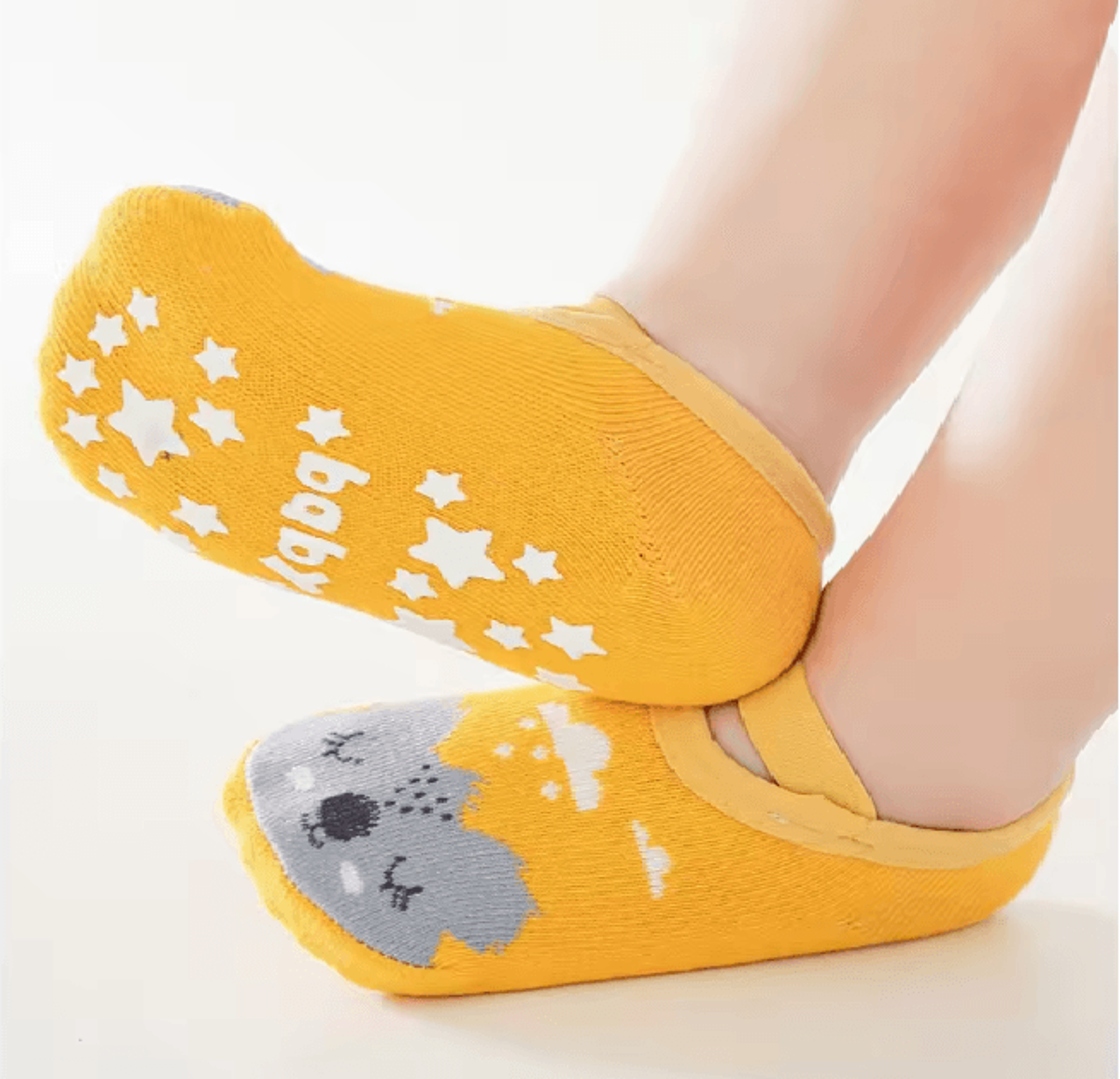 TinySteps Anti Slip Baby Sock Shoes For Newborns And Toddlers 1