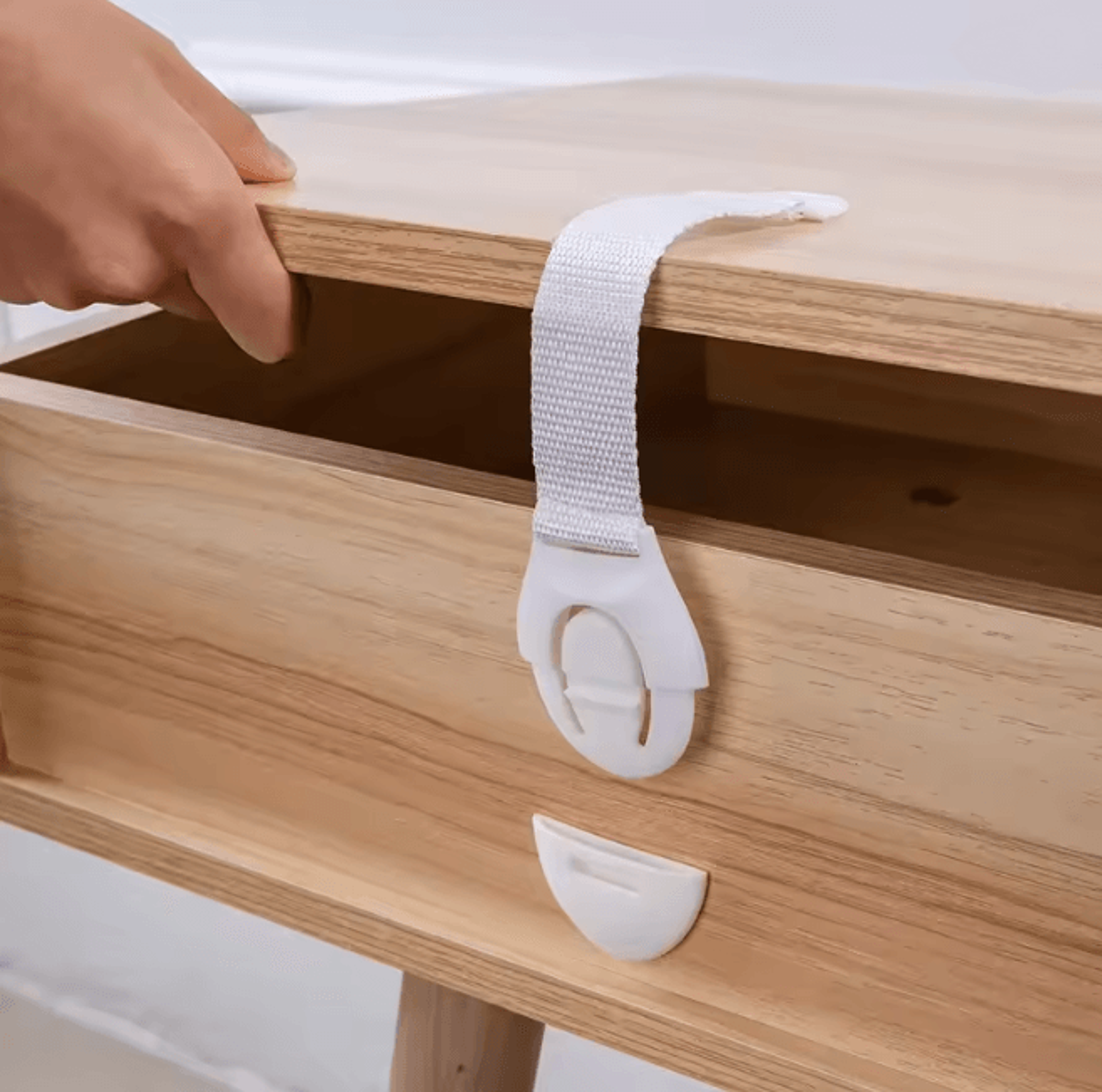 SafeLatch Child Safety Cabinet Locks Adjustable Baby Proof Straps 1