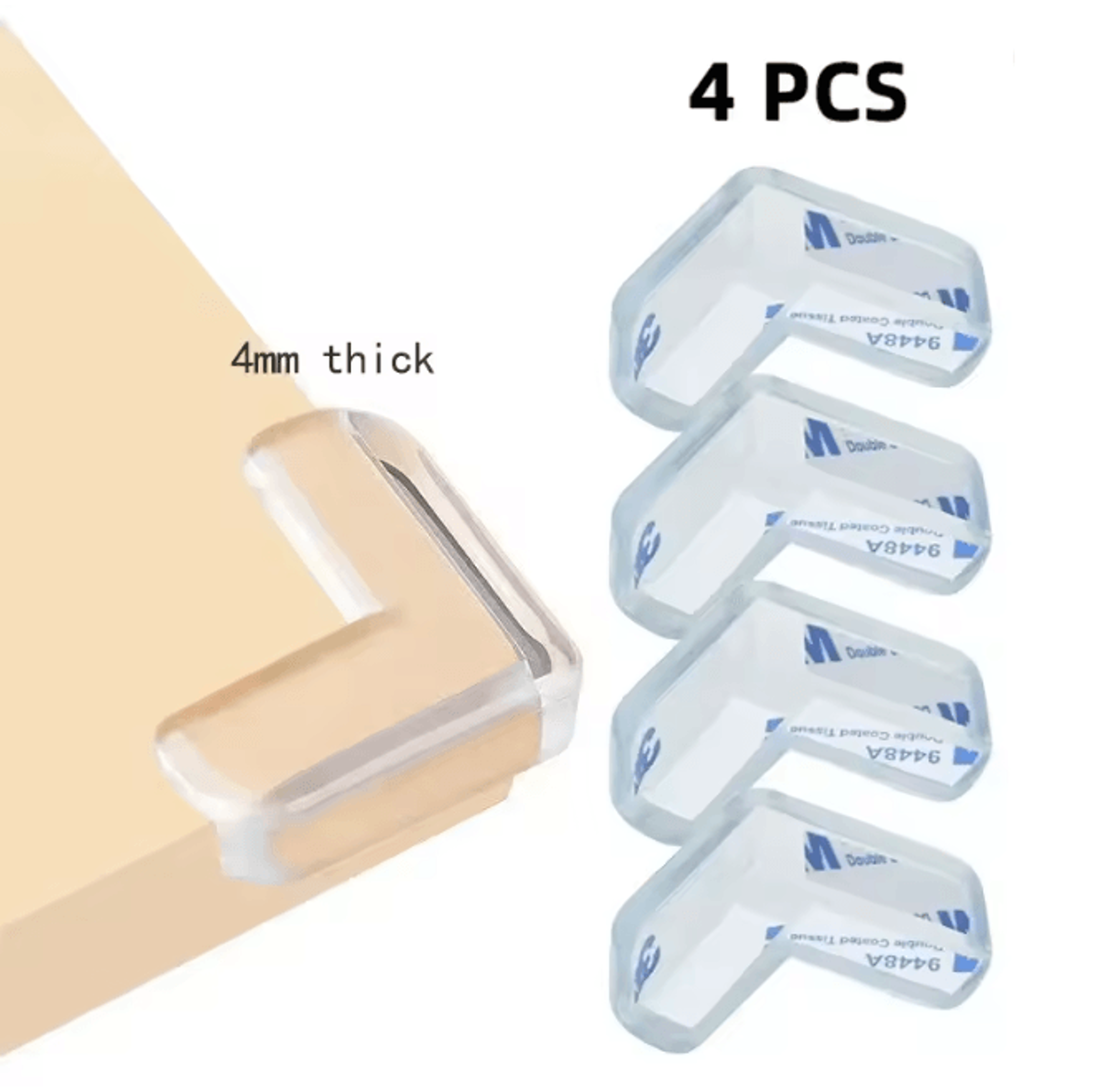 SafeEdge Transparent Table Edge Guard Strip Baby Safety Protector 7