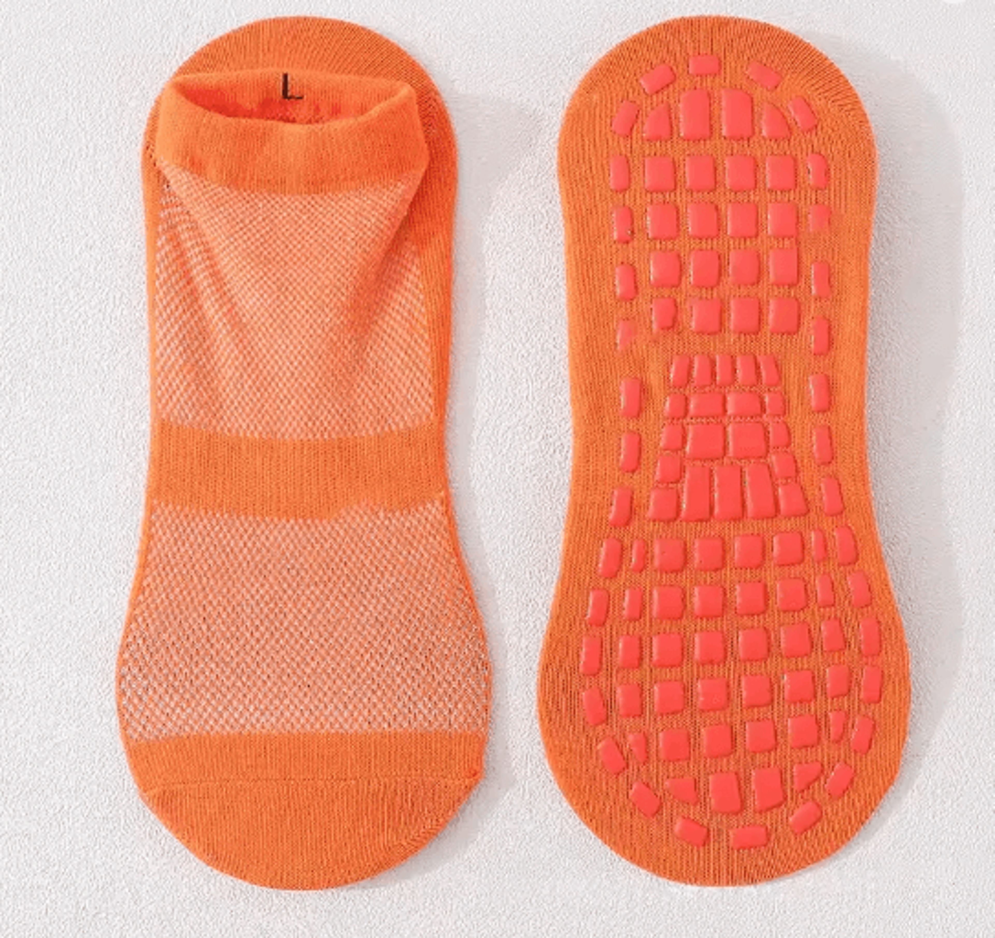 GripFlex Anti Slip Trampoline Socks Breathable Cotton Sport Socks For Kids And Adults 5