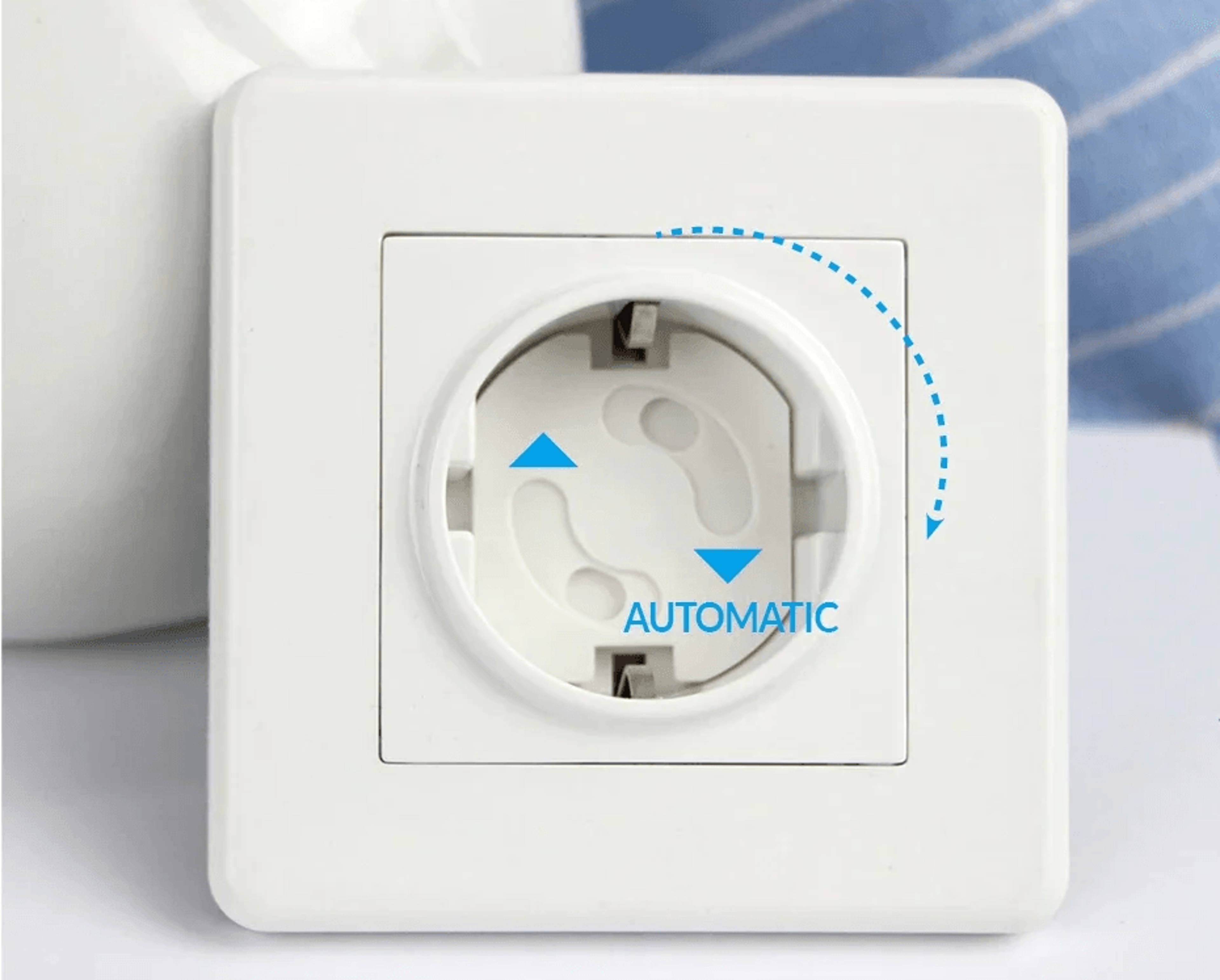 EU Baby Safety Outlet Covers 10 Pack Childproof Electrical Socket Protectors 1