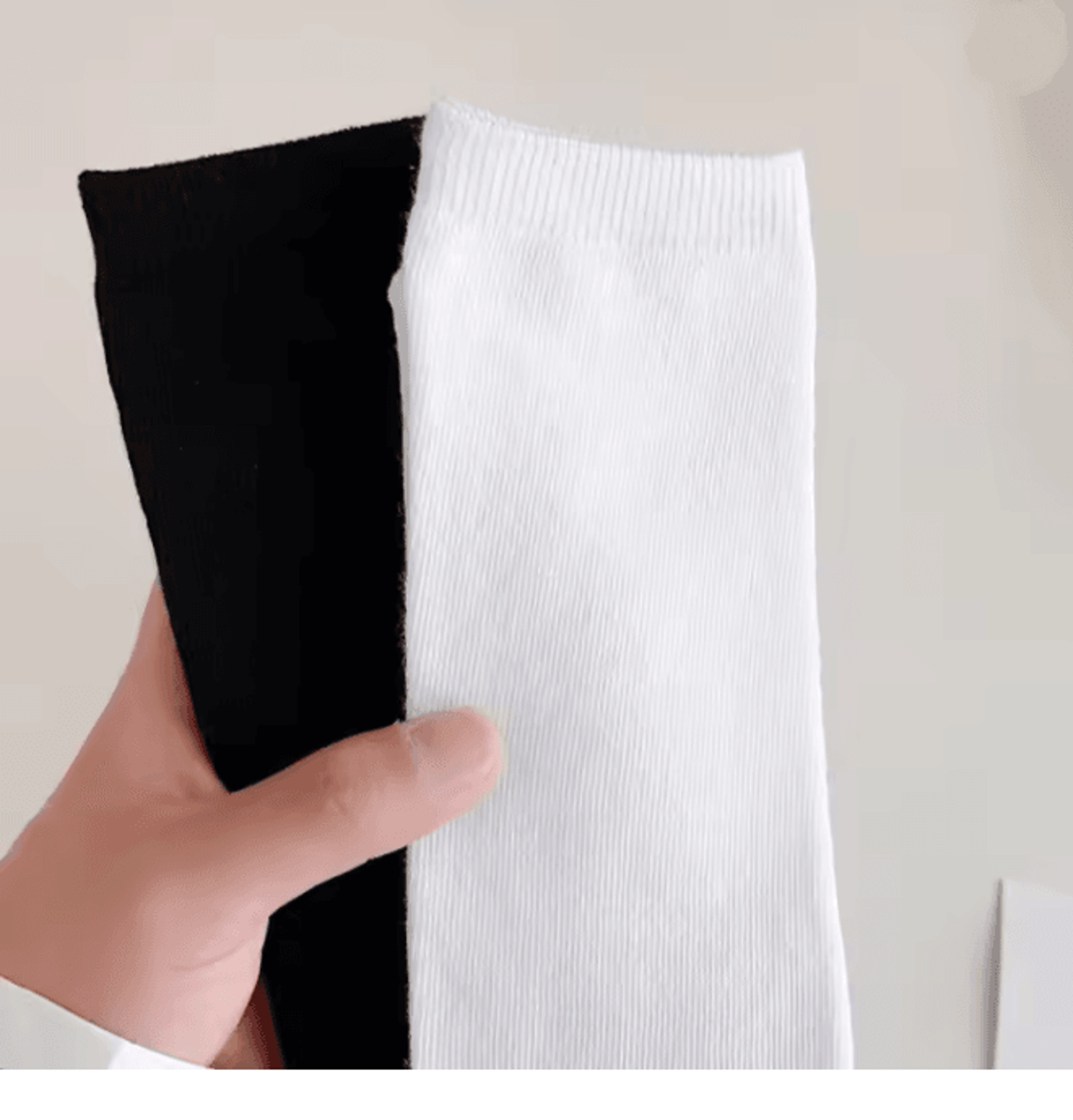 Girls Over Knee Socks Soft Long Student Stockings For Kids 1 To 12 Years 2
