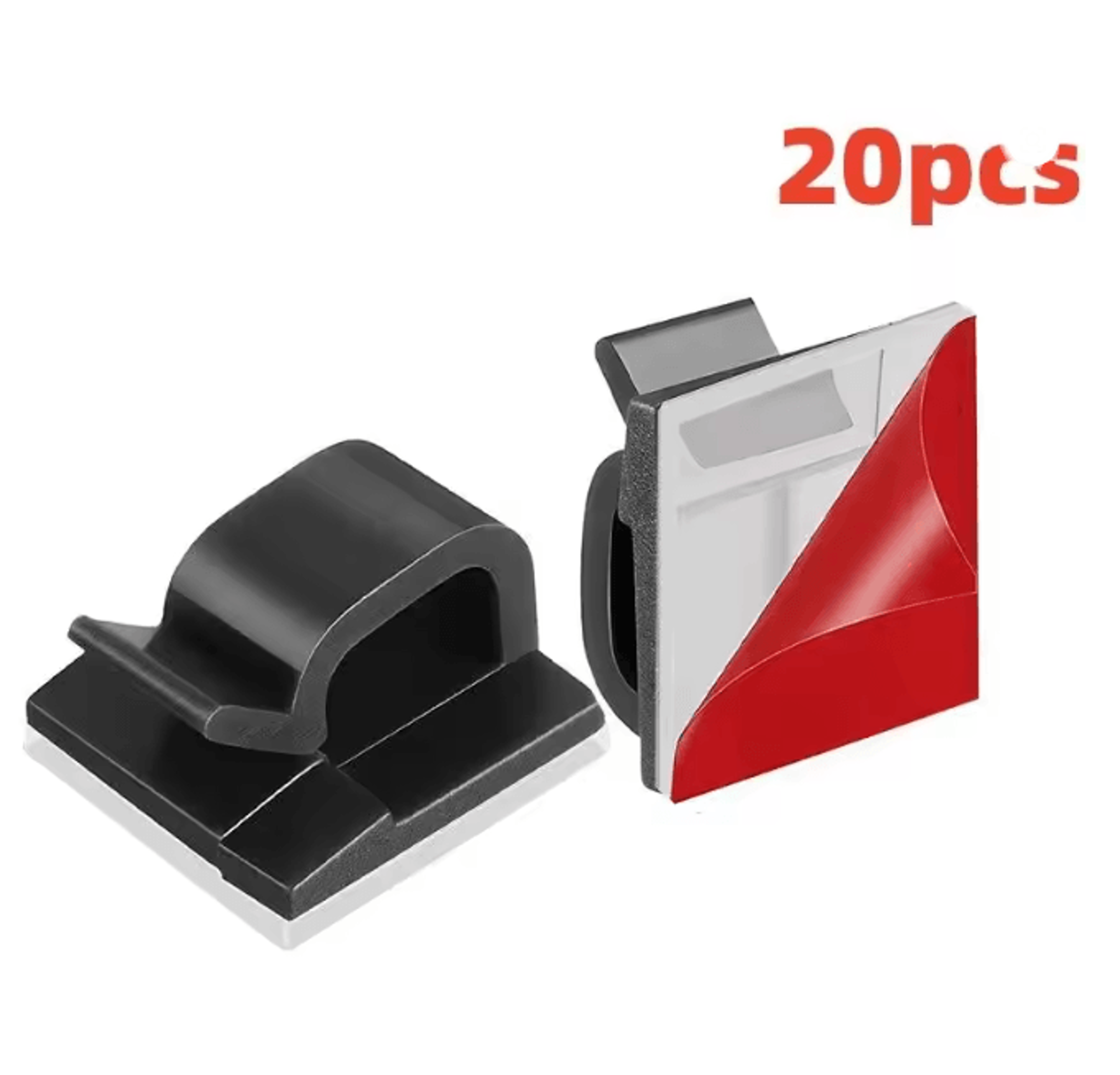 USB Cable Organizer Clip Adhesive Wire Winder And Desk Cord Holder 7