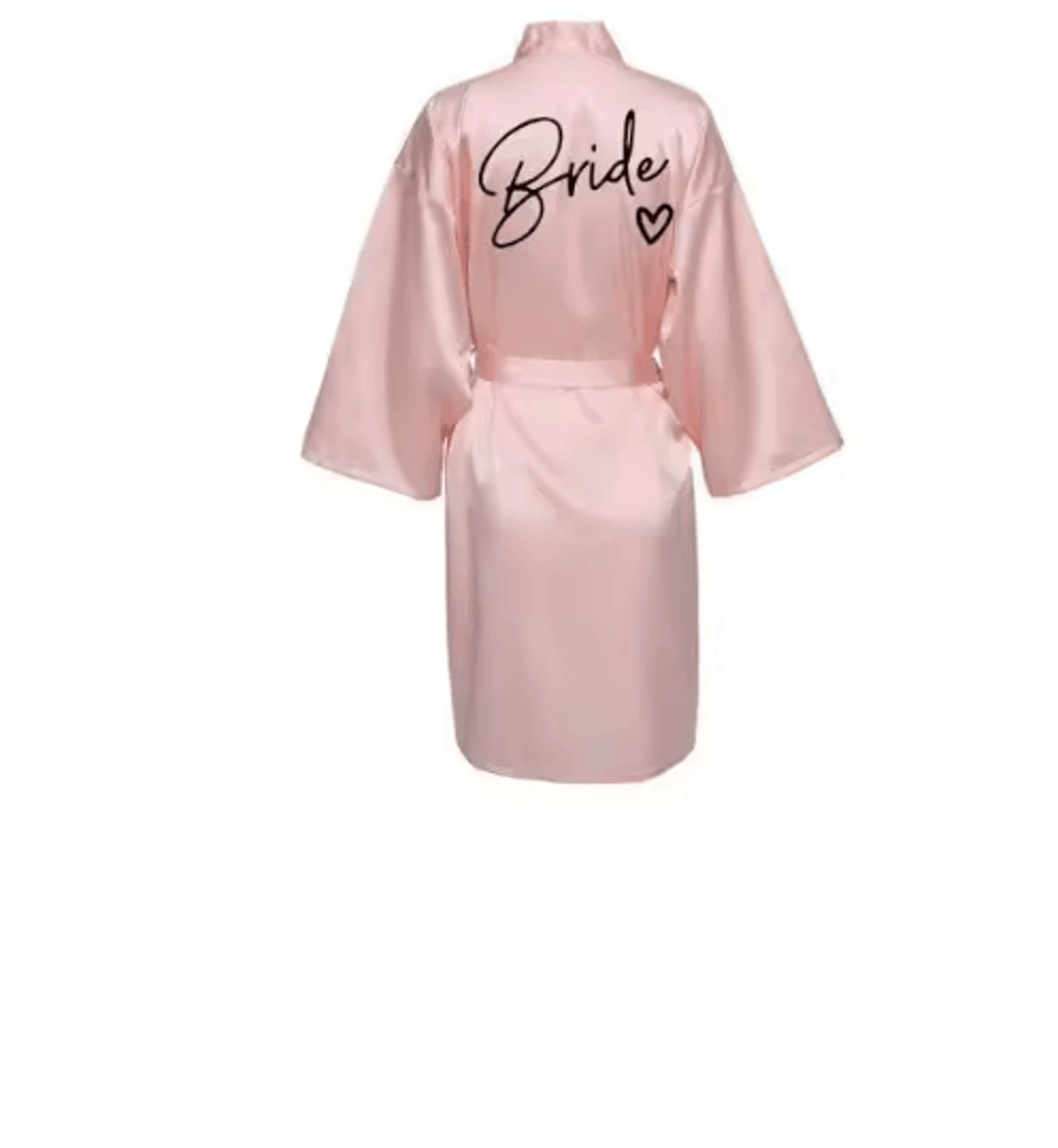 Team Bride Satin Kimono Robe For Bridal Party And Wedding Morning 10