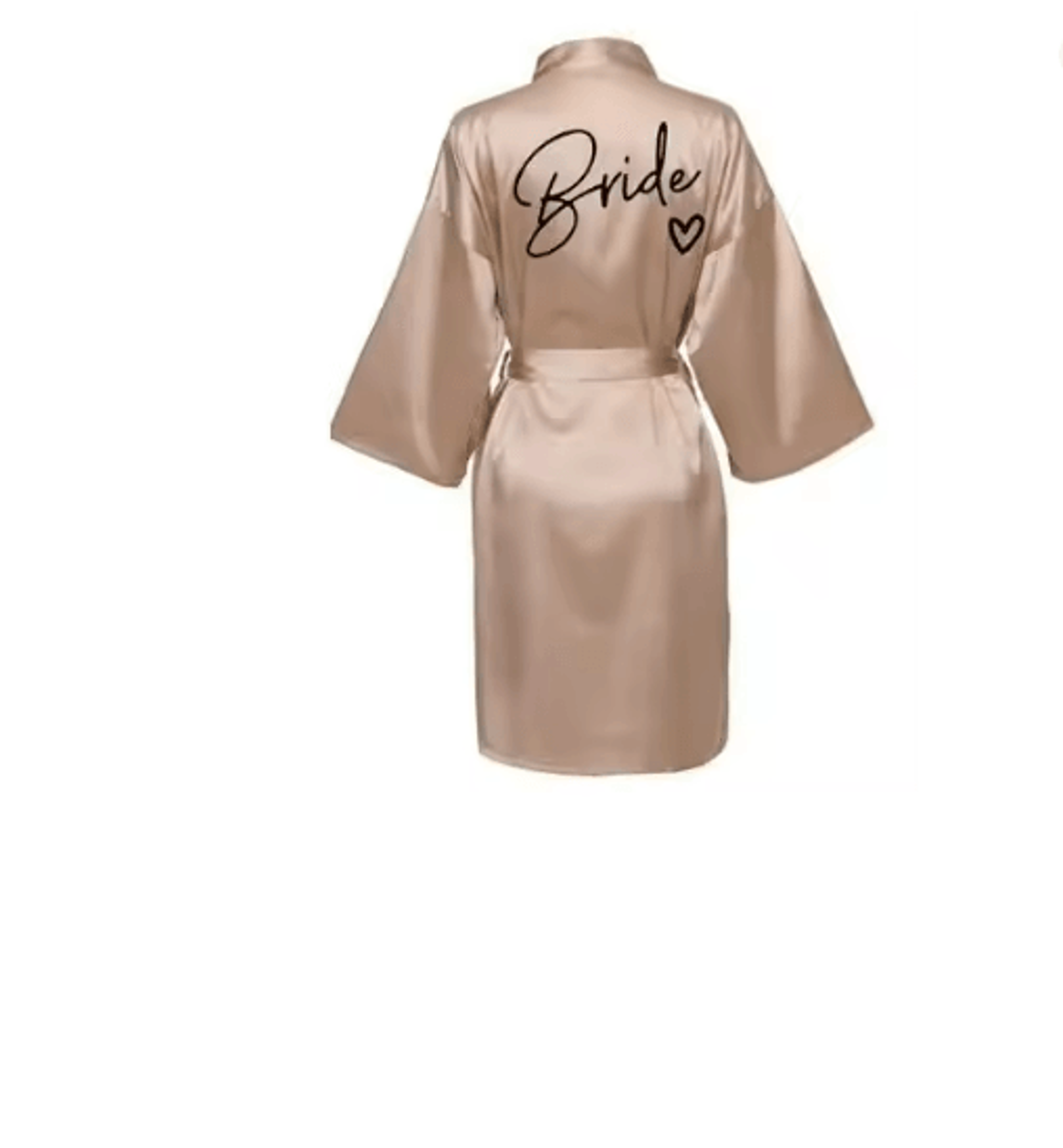 Team Bride Satin Kimono Robe For Bridal Party And Wedding Morning 5