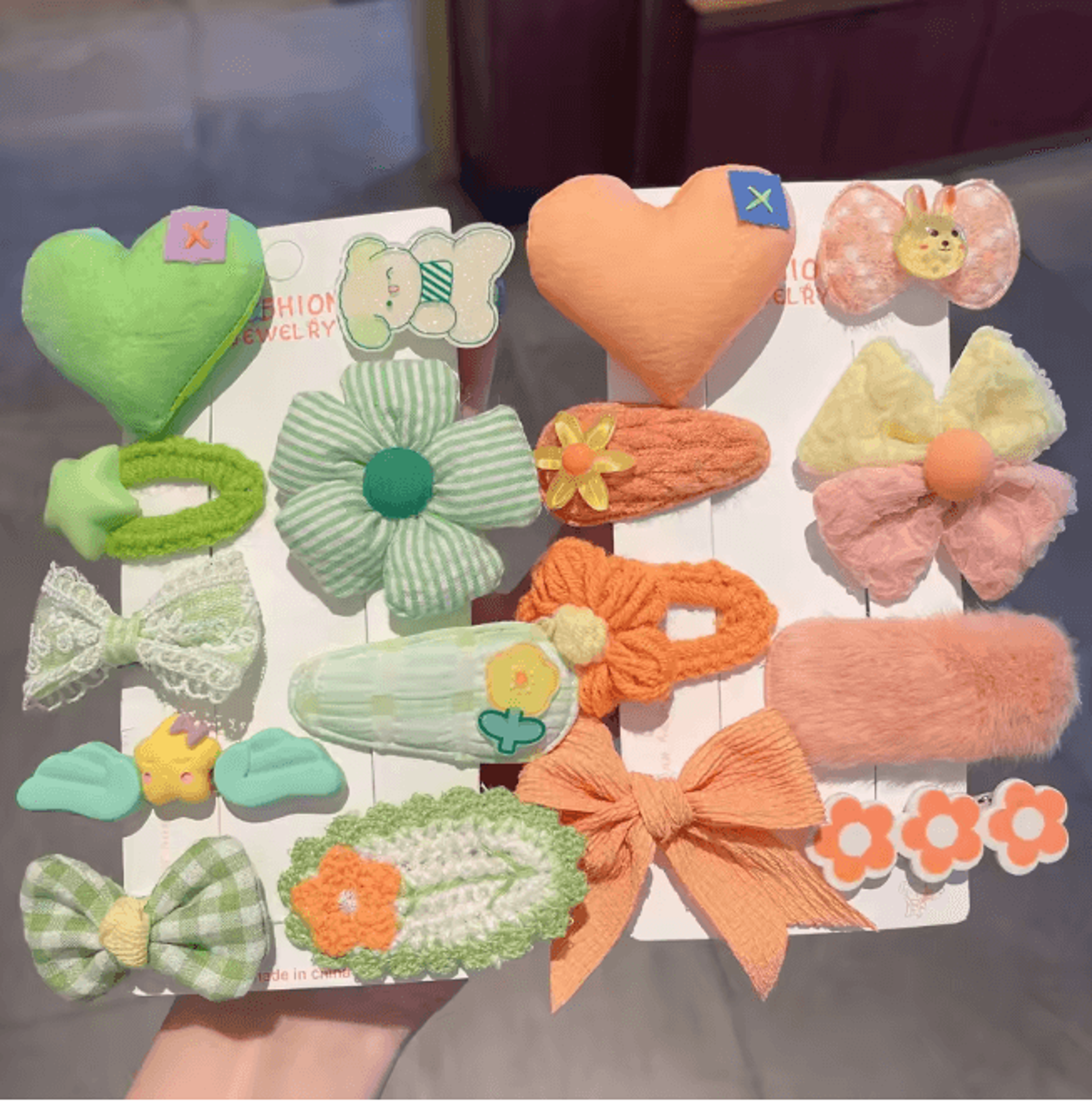 Autumn Winter Plush Cartoon Animal Hair Clip For Women Cute Bangs Side Hair Accessory 4