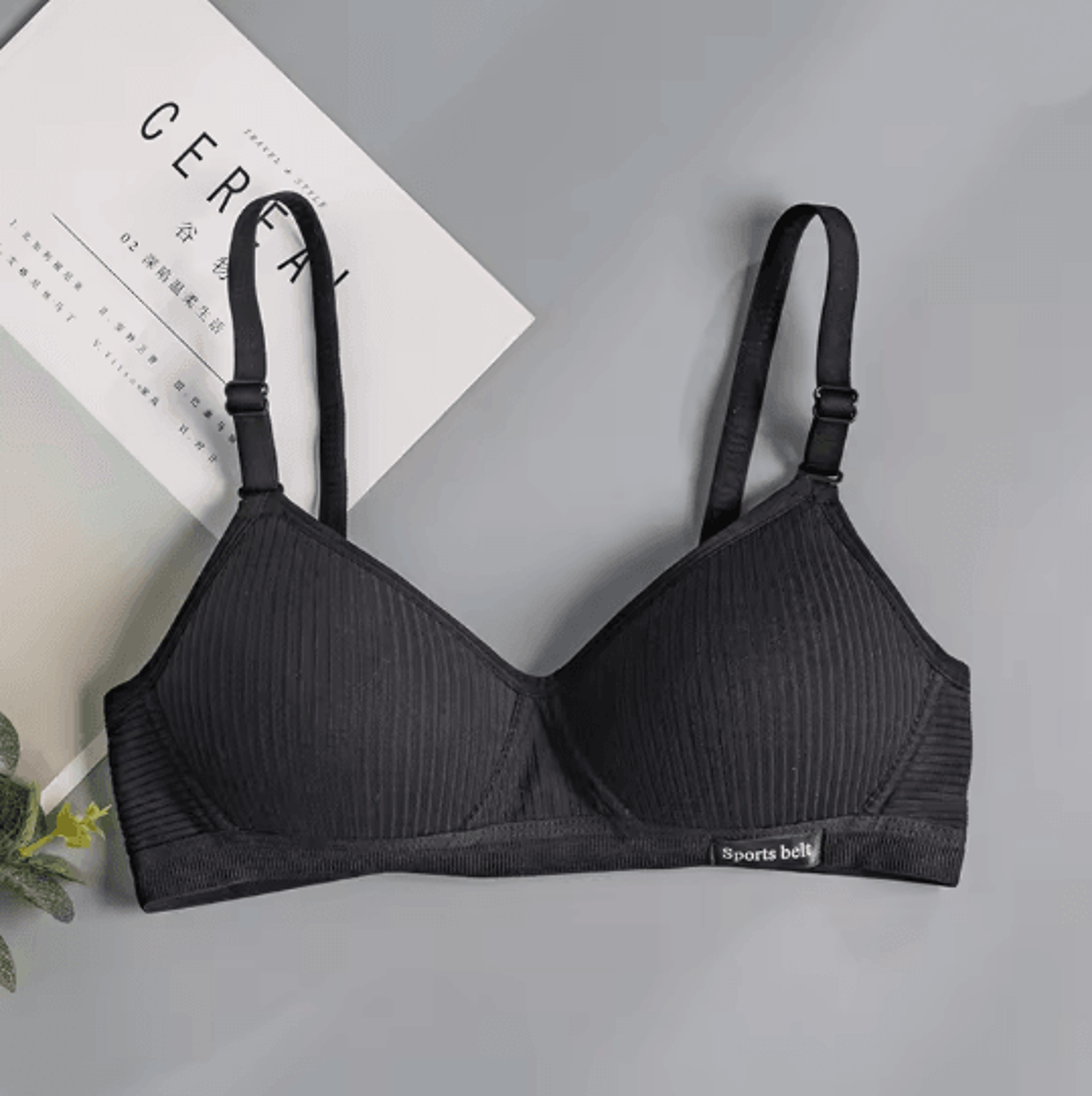 FallSweet Cotton Wireless Bra Seamless Push Up Comfort Bra For Women 2