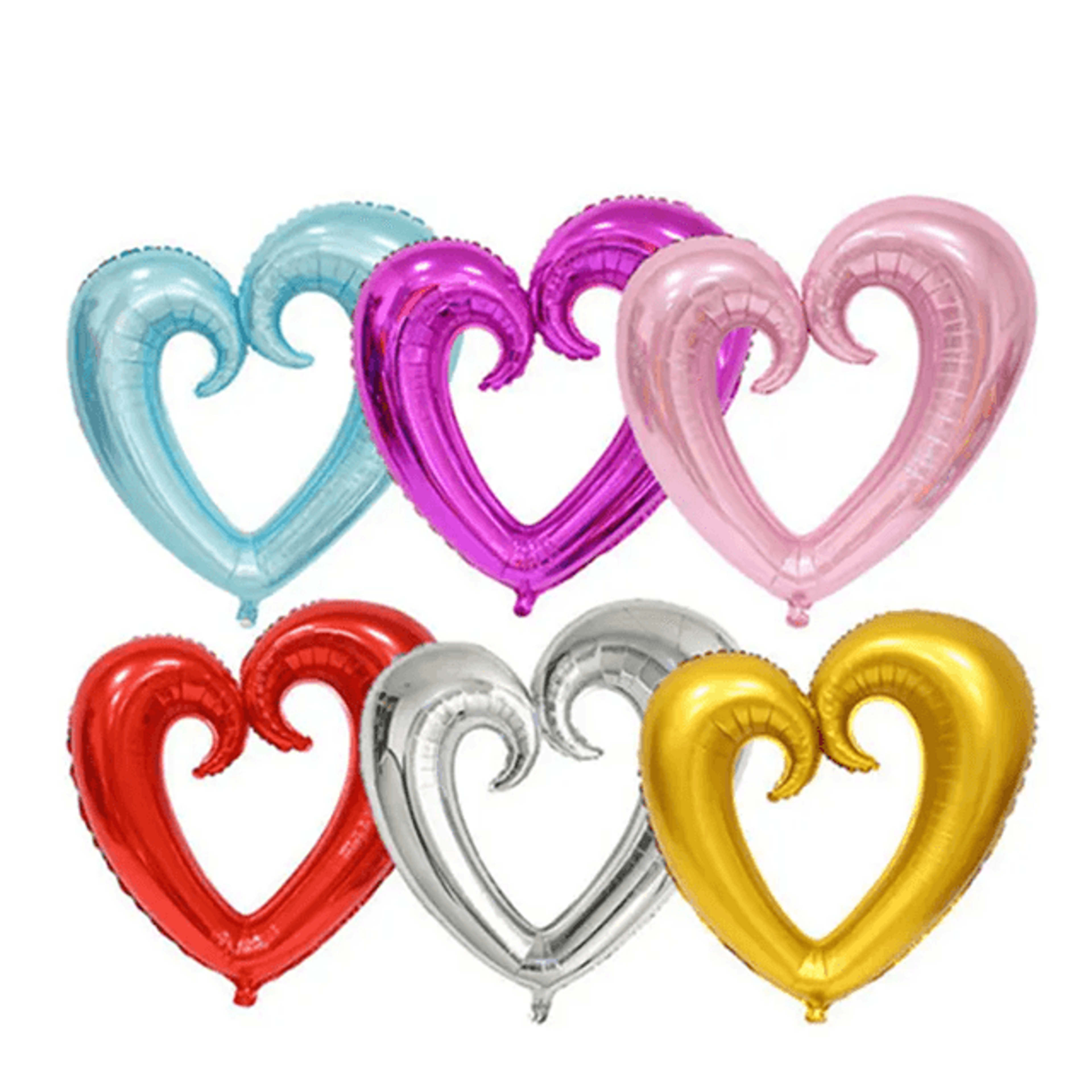 40 inch giant heart foil balloon for valentine and wedding decor
