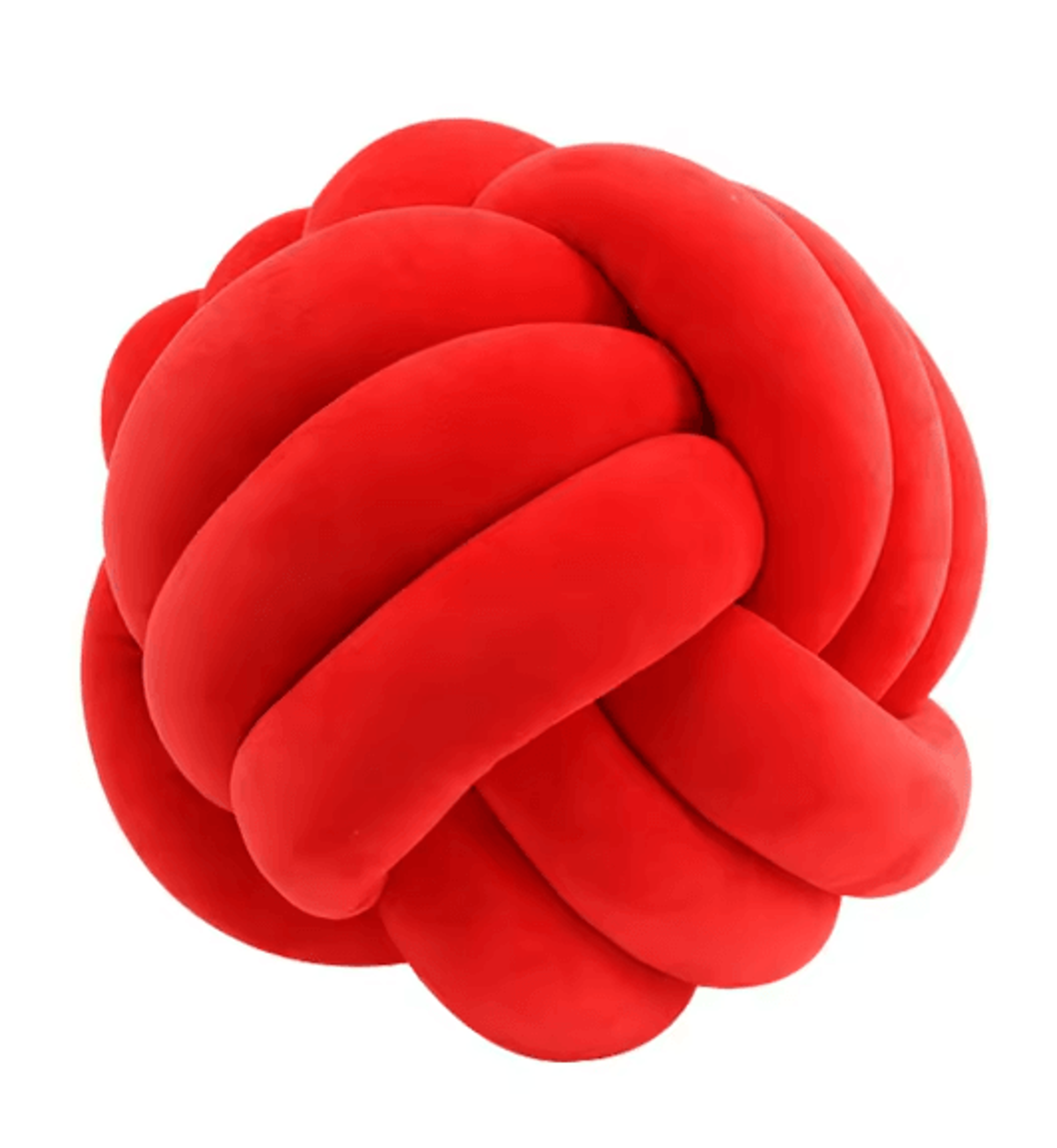 Cozy Knotted Ball Pillow Plush Decorative Cushion For Sofa And Gaming Chair 6