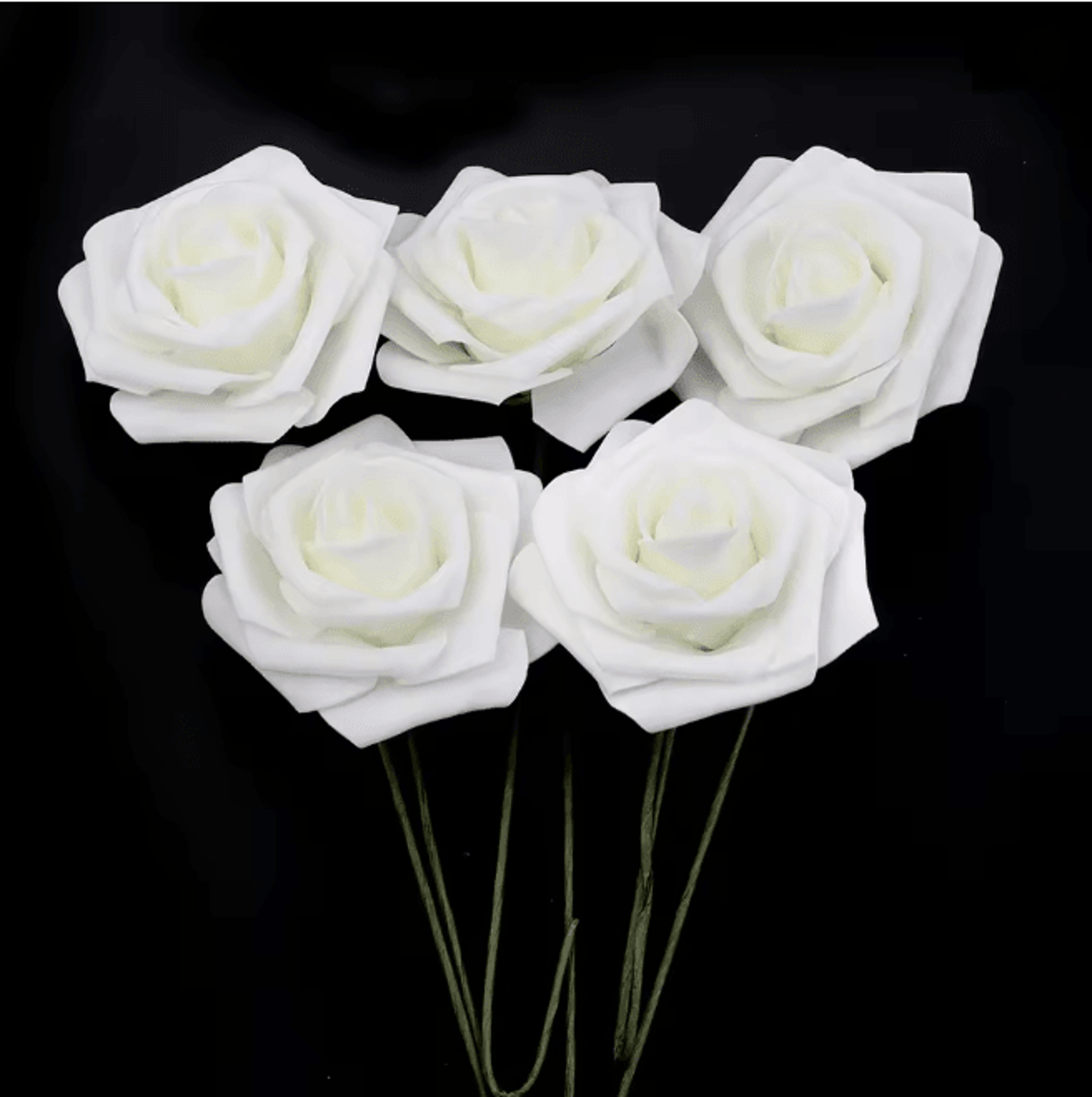 Artificial Foam Rose Flowers 75cm PE Simulation Roses For DIY Wedding Decor 12