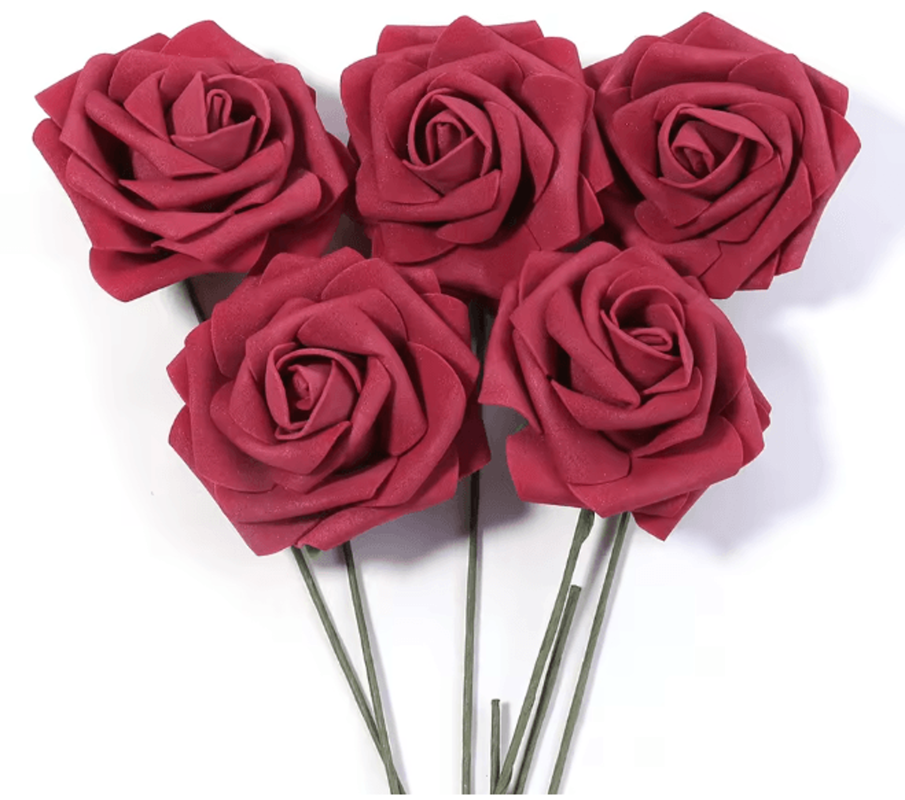 Artificial Foam Rose Flowers 75cm PE Simulation Roses For DIY Wedding Decor 16