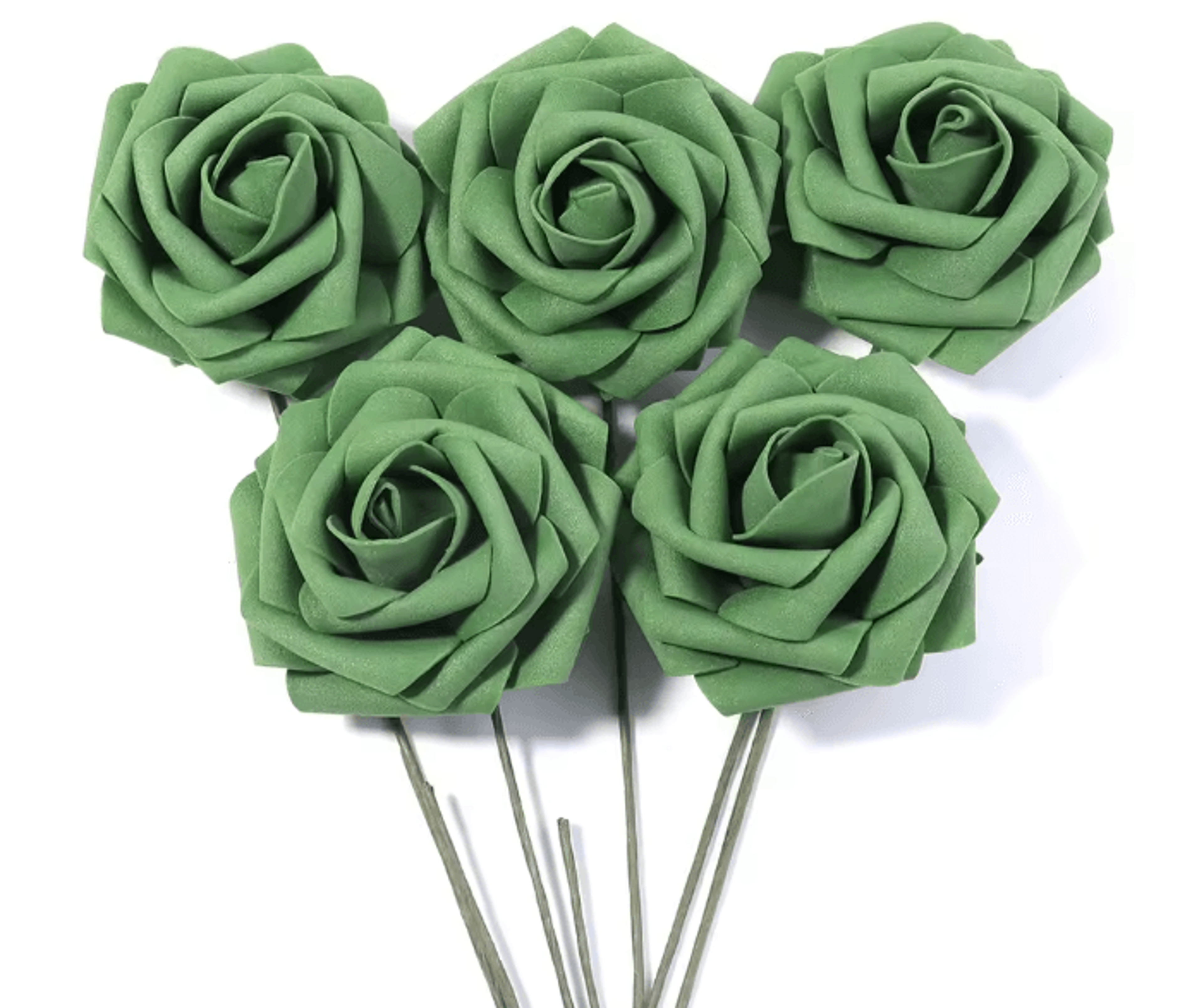 Artificial Foam Rose Flowers 75cm PE Simulation Roses For DIY Wedding Decor 8