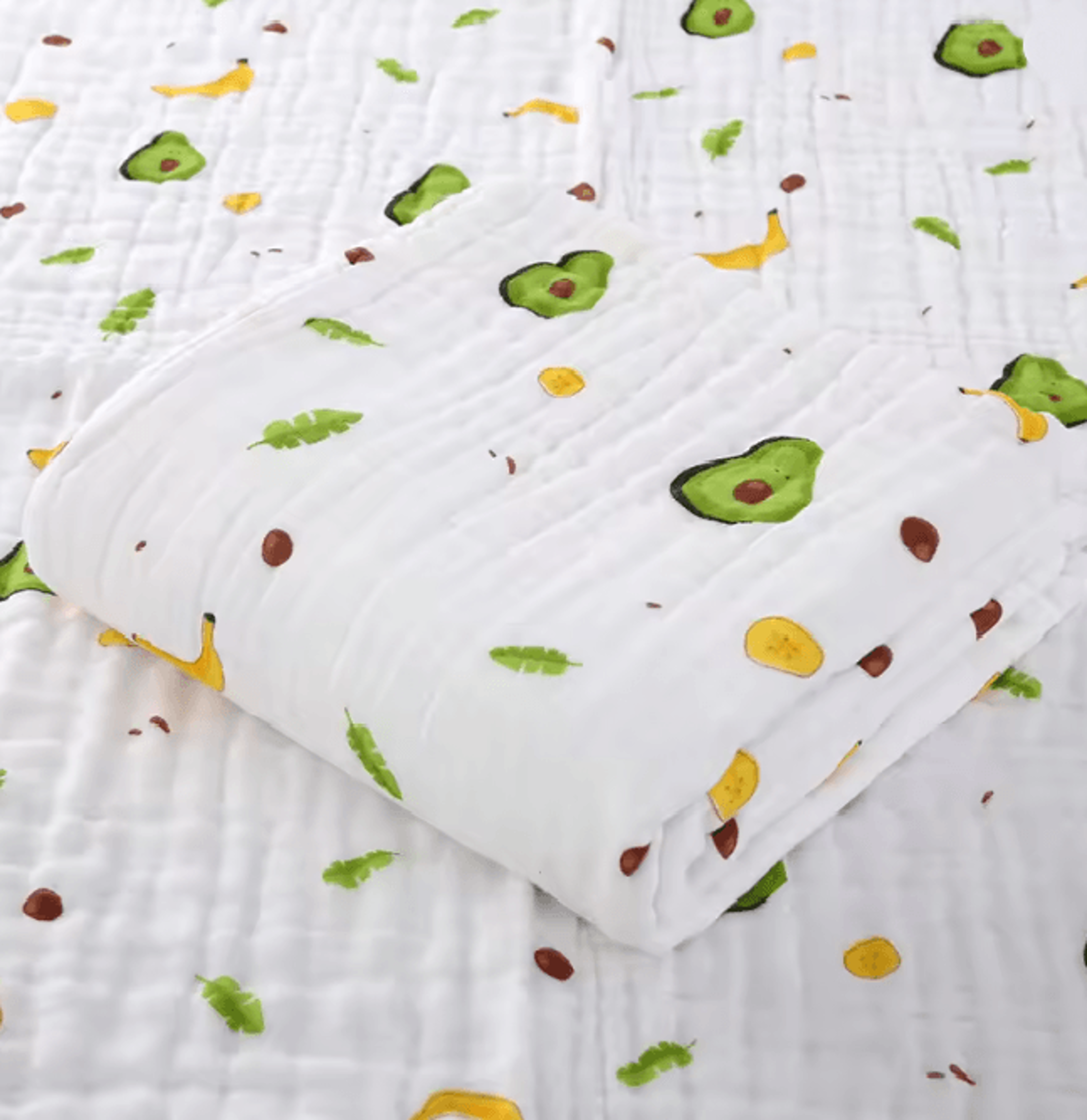 PureGauze Cotton Baby Bath Towel Four Layer Muslin Swaddle Blanket 8