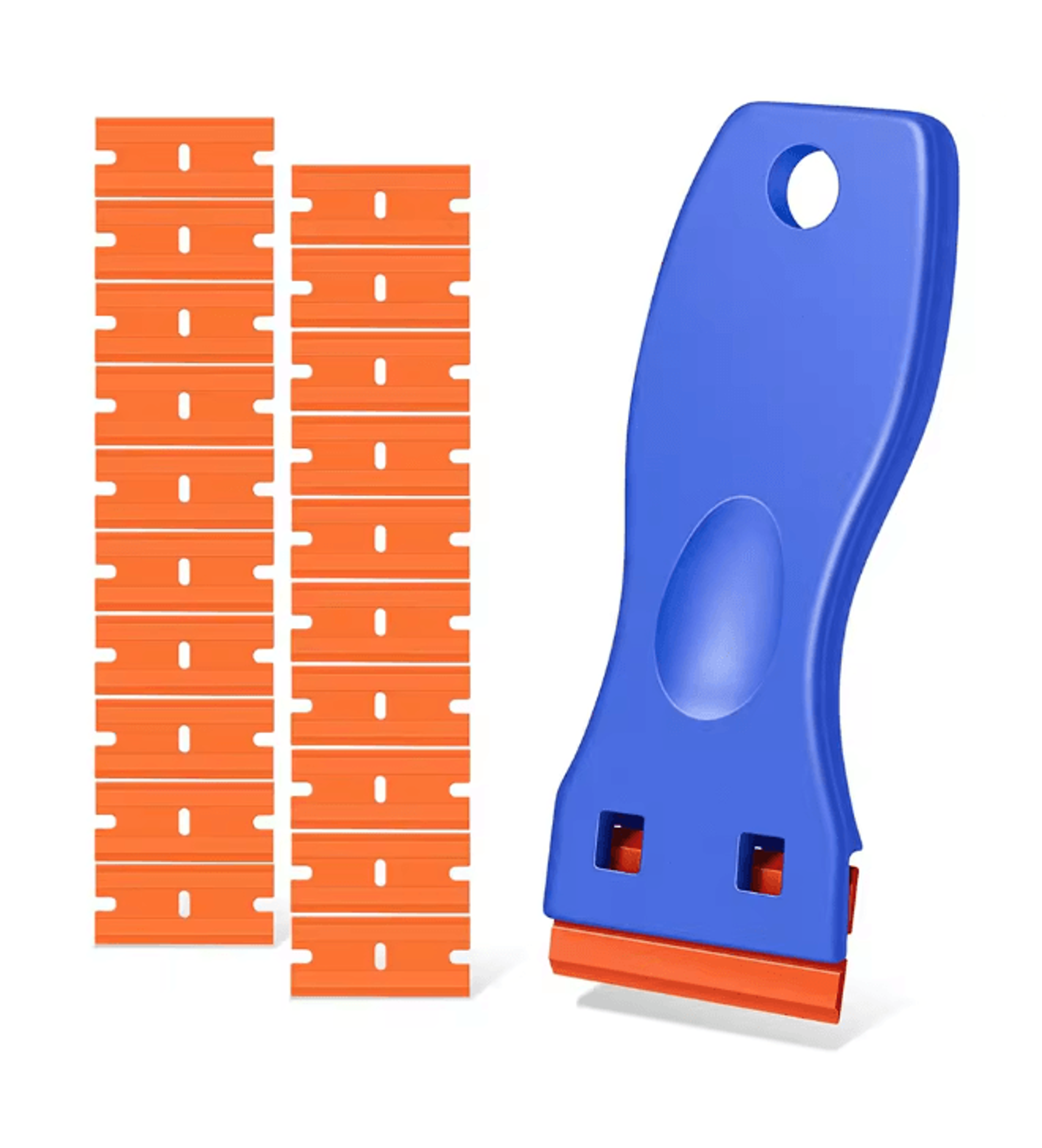 SafeEdge Plastic Razor Blade Scraper Tool With Replaceable Blades 10