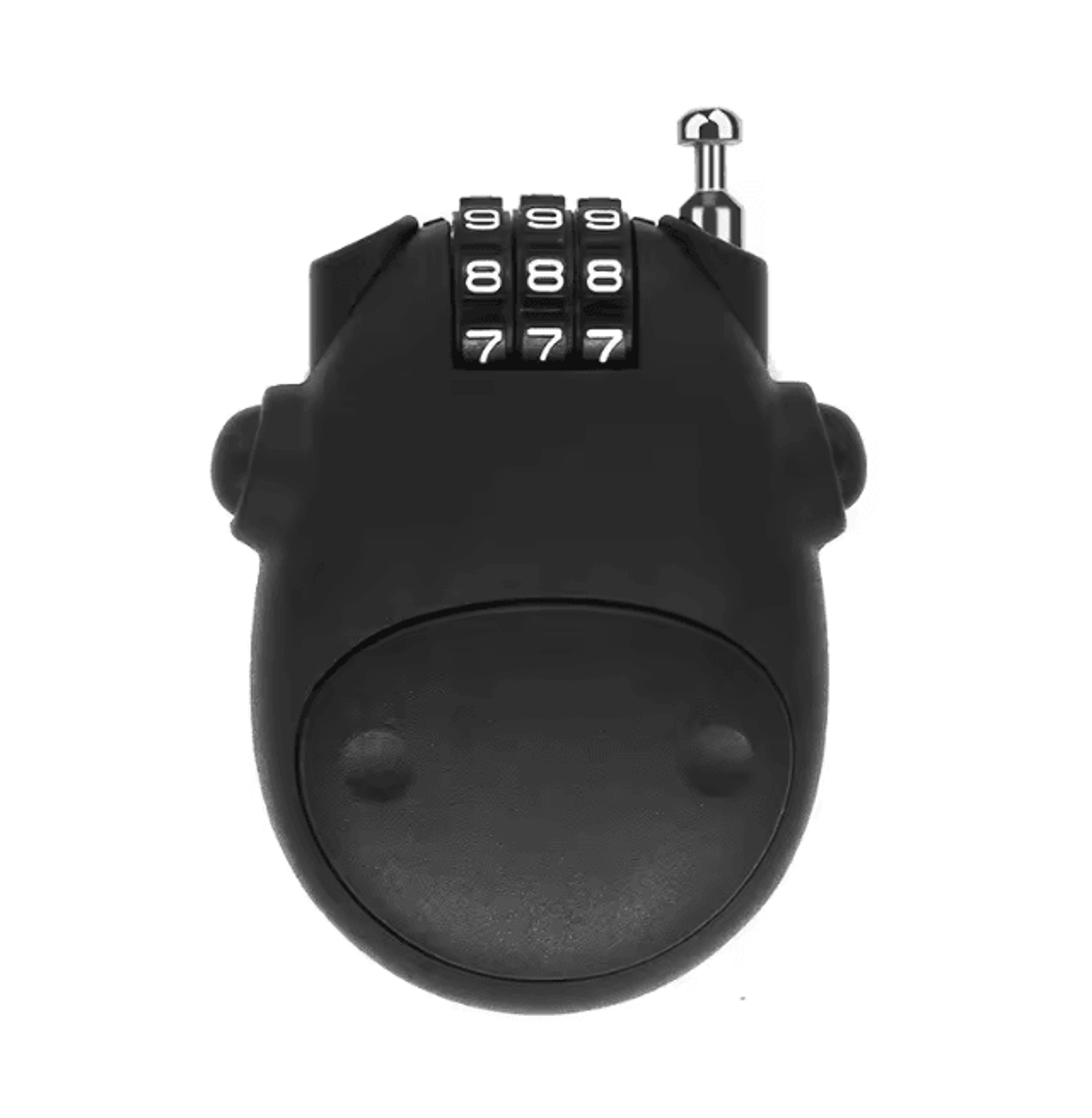 SecureFlex Retractable Bike Cable Lock With Combination Code 4