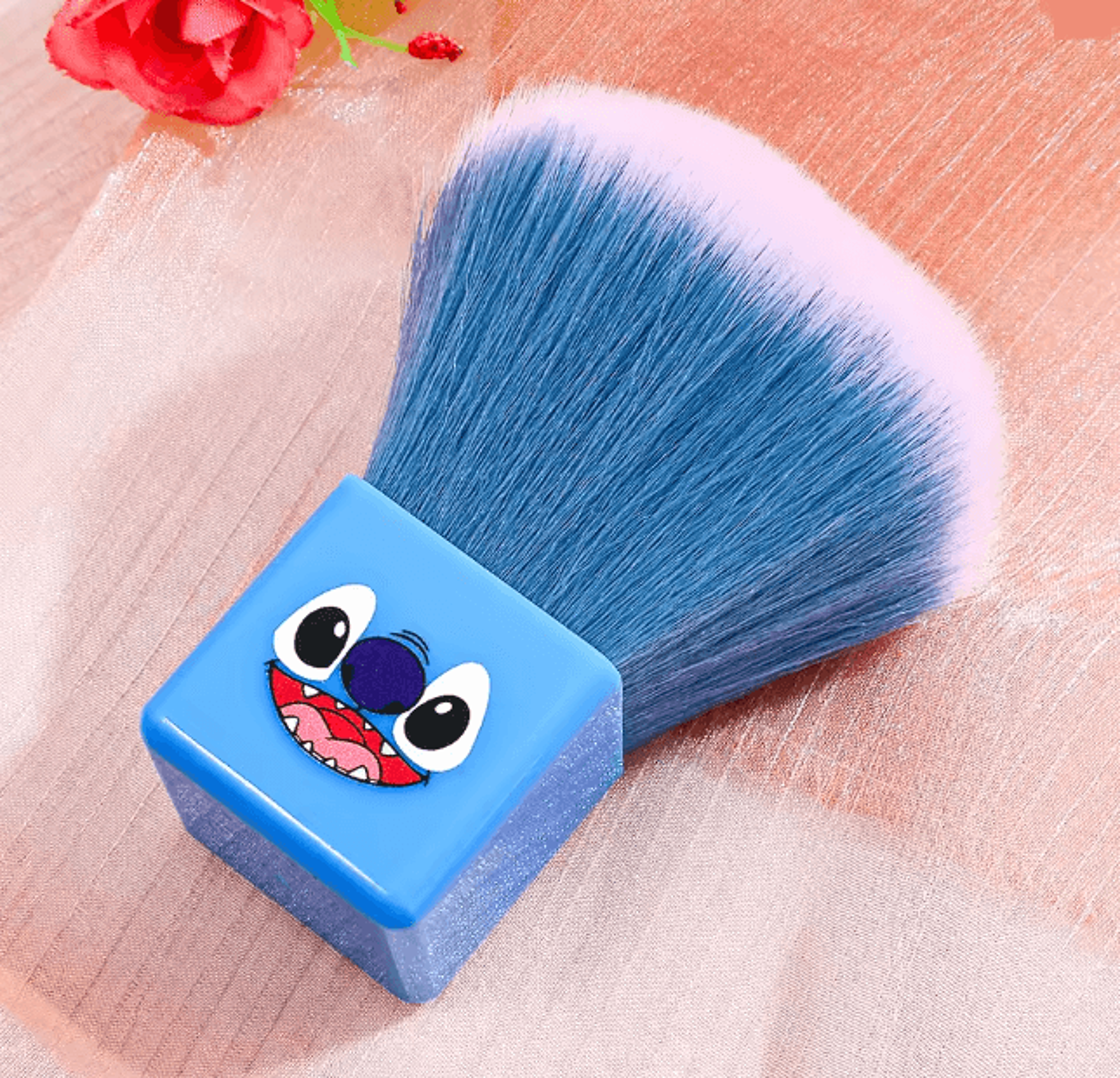 Stitch Inspired Cute Makeup Powder Brush 3