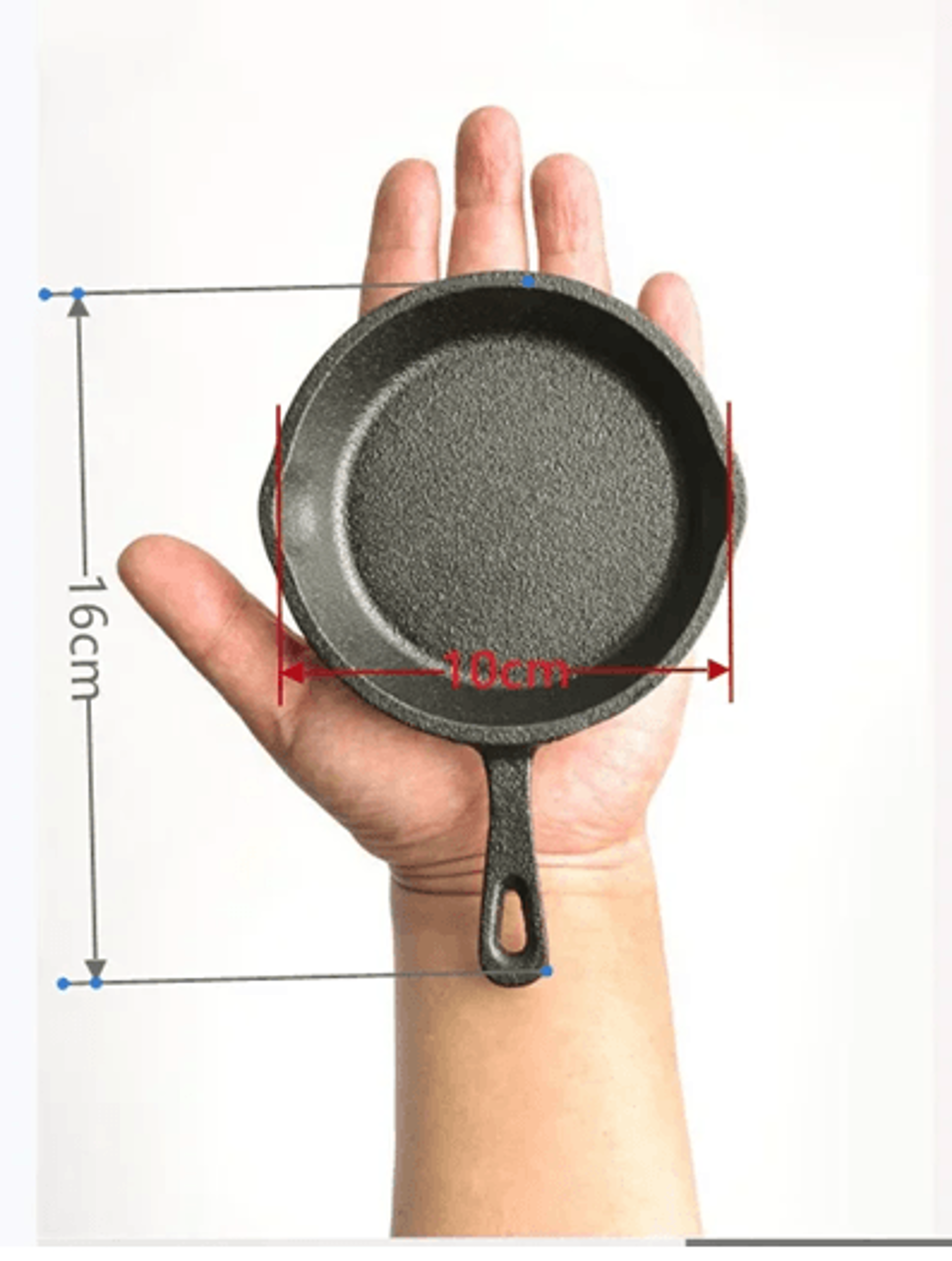 Mini Cast Iron Omelette Pan For Perfect Eggs And Breakfast Cooking 4