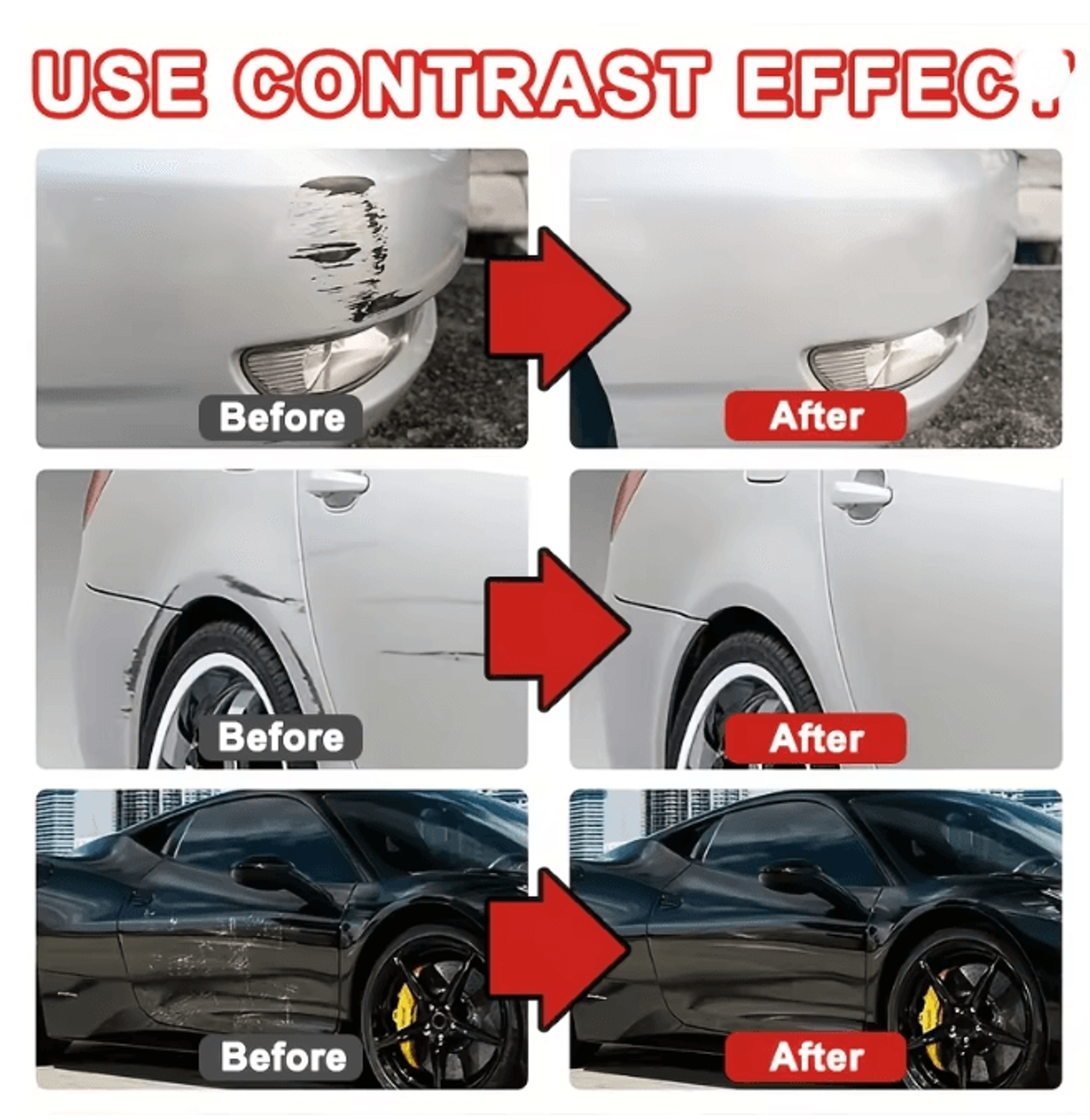 RestorePro Car Scratch Remover Wax For All Paint Colors 2