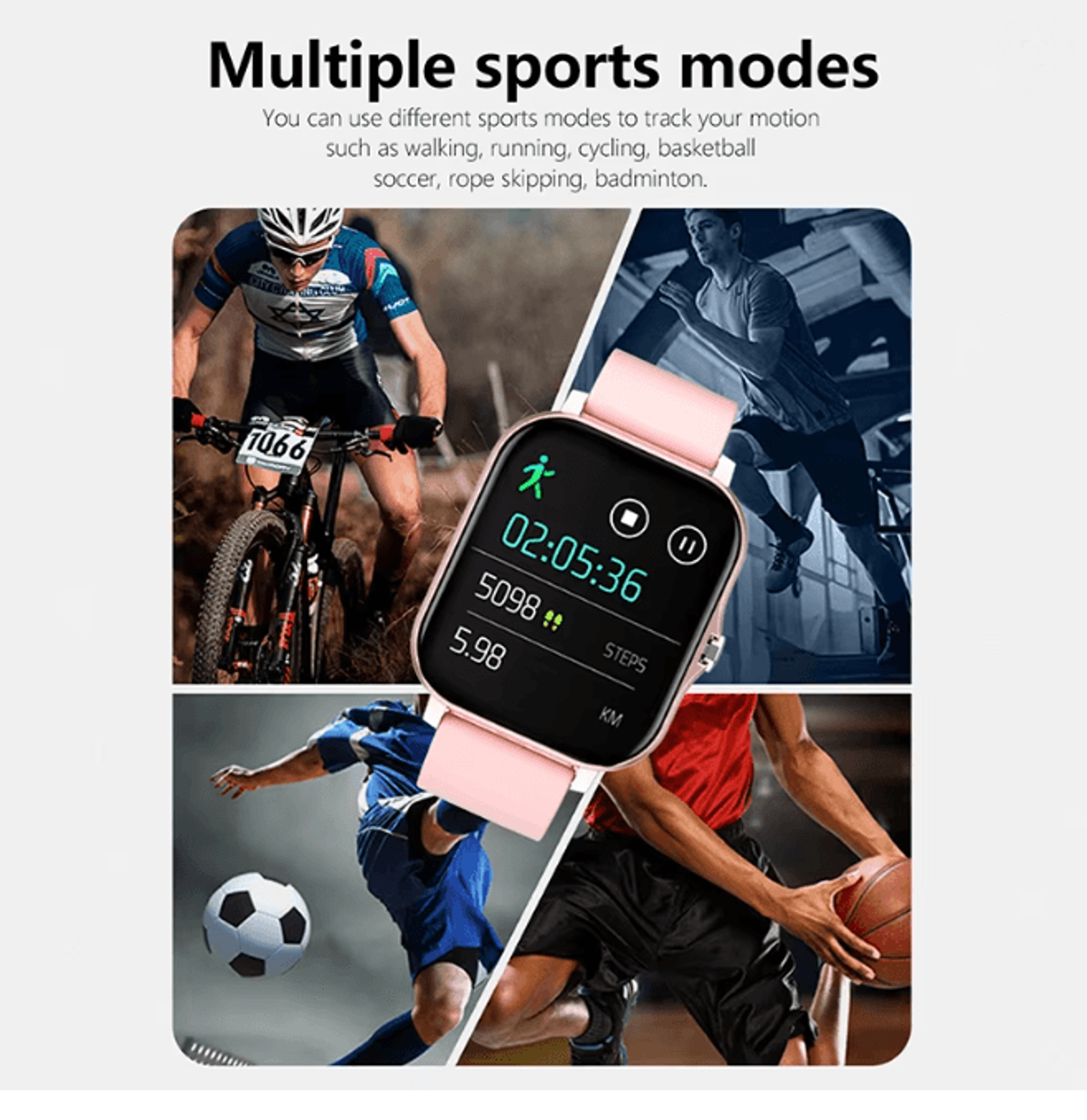 ActivePulse Sport Smart Watch With Fitness Tracker And Call Function 2
