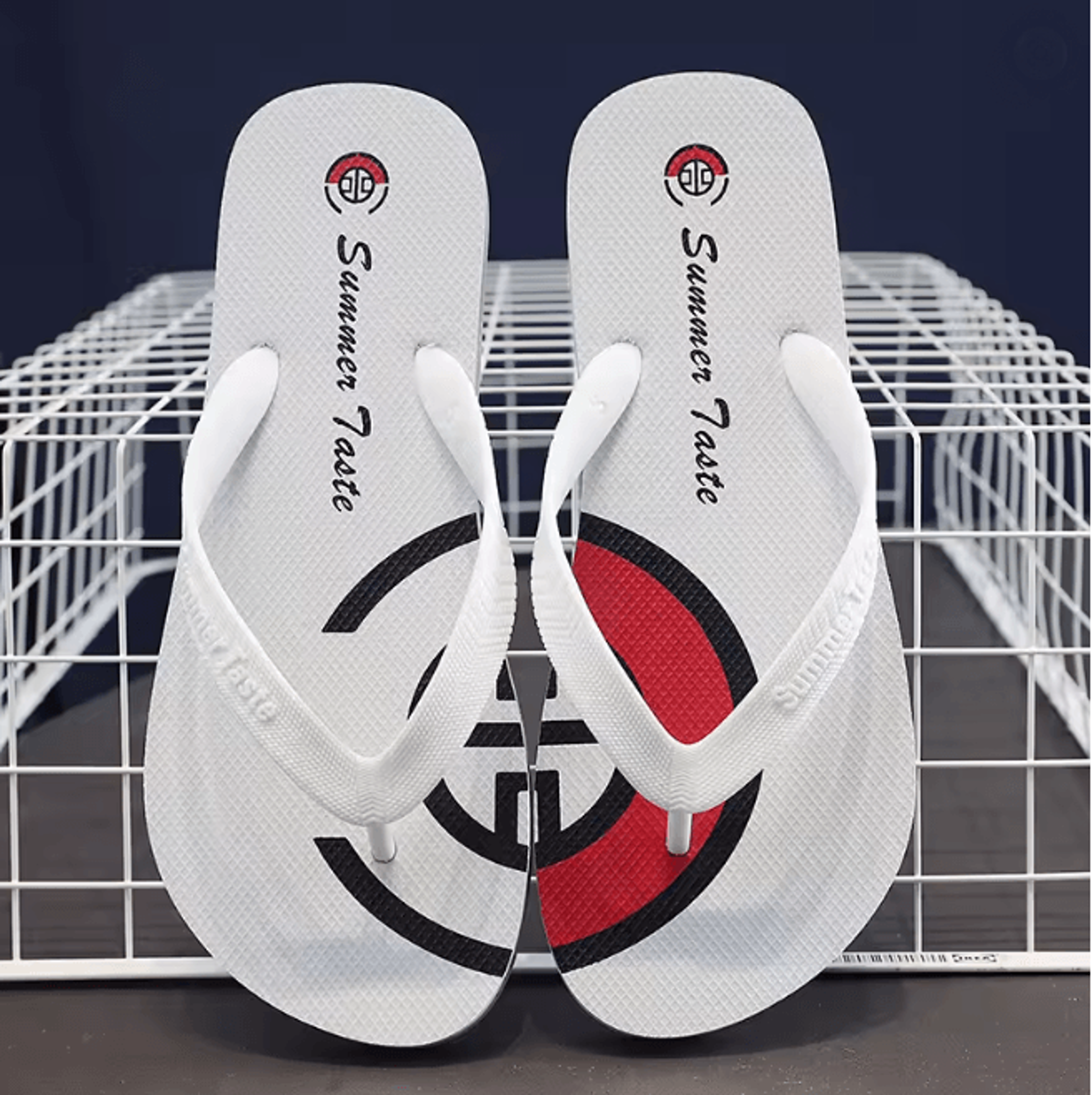 koreflex mens summer flip flops anti skid casual beach slides