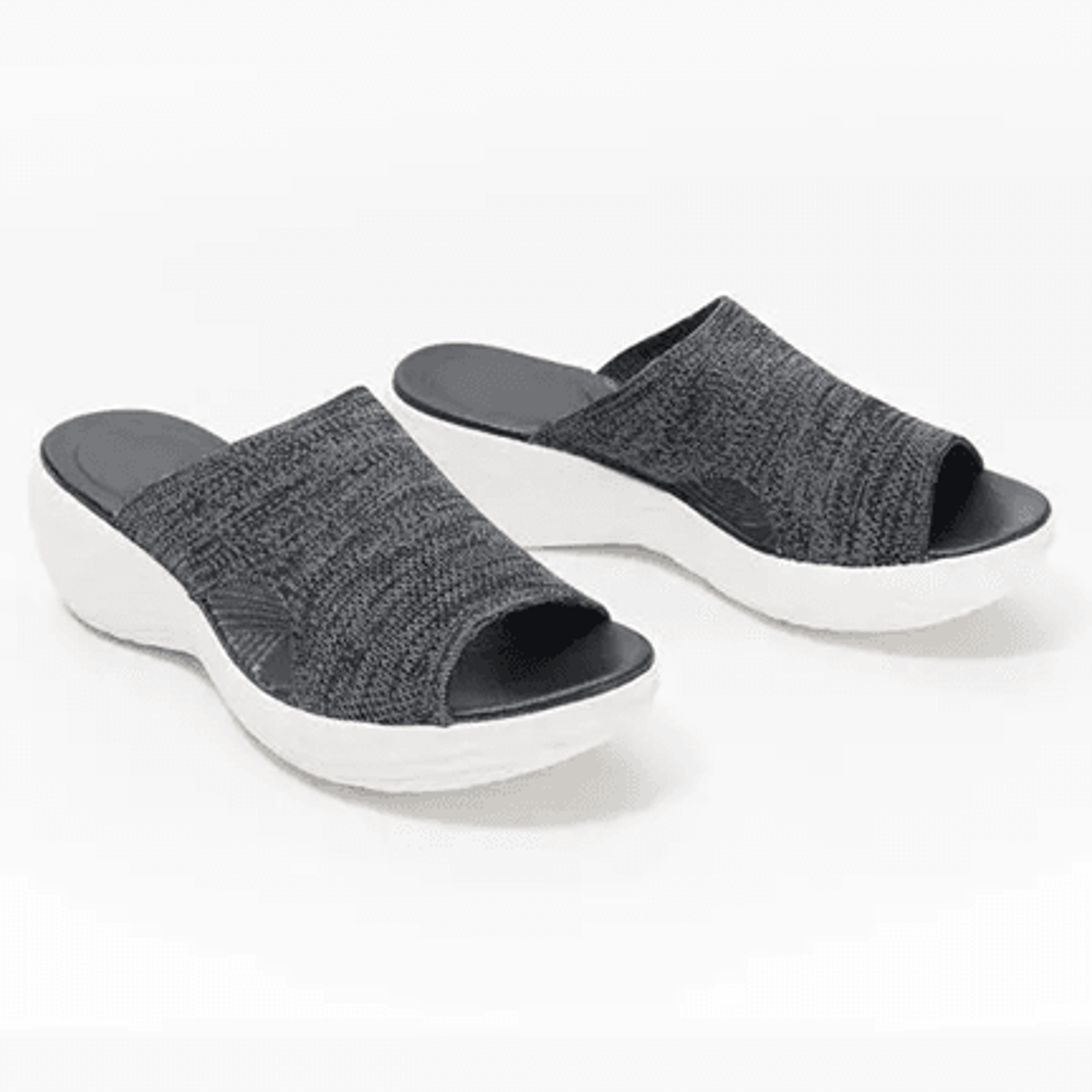 Womens Platform Wedge Sandals Open Toe Casual Beach Slippers 4