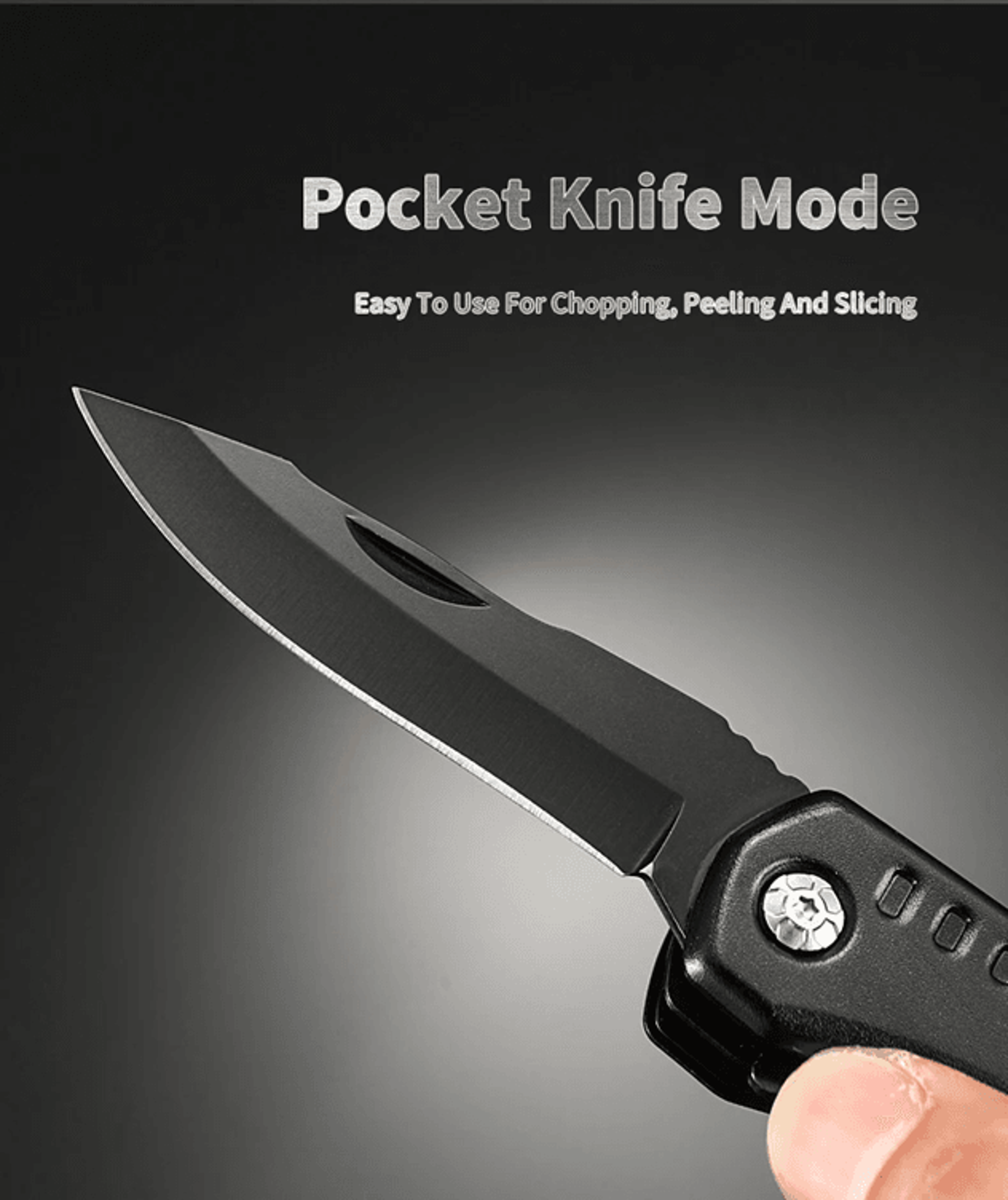 Multifunctional Camping Survival Multi Tool Hammer Wrench Knife 1