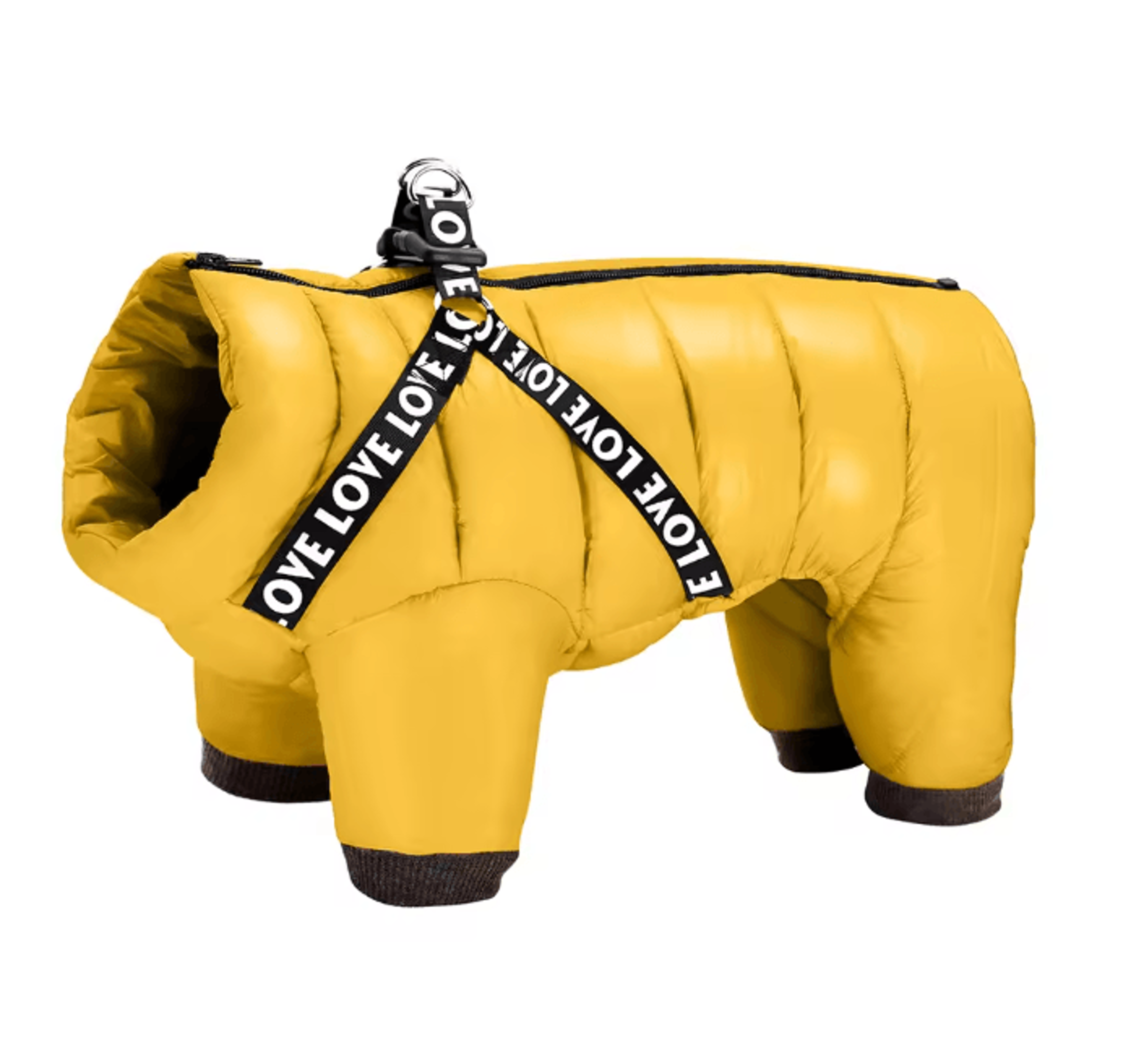 CozyPaws Winter Dog Coat With Built In Harness Warm Cotton Jacket 4