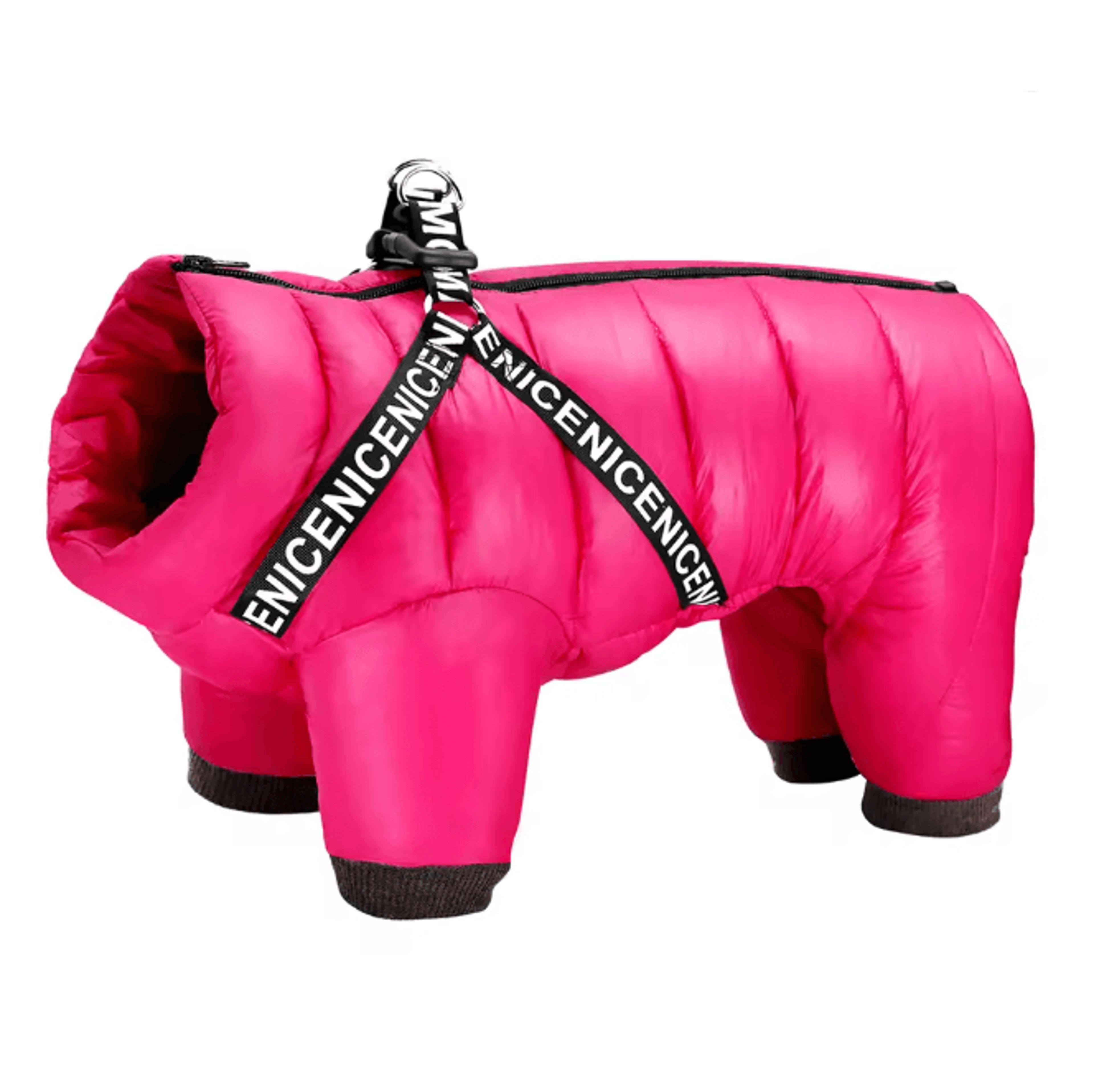 CozyPaws Winter Dog Coat With Built In Harness Warm Cotton Jacket 7