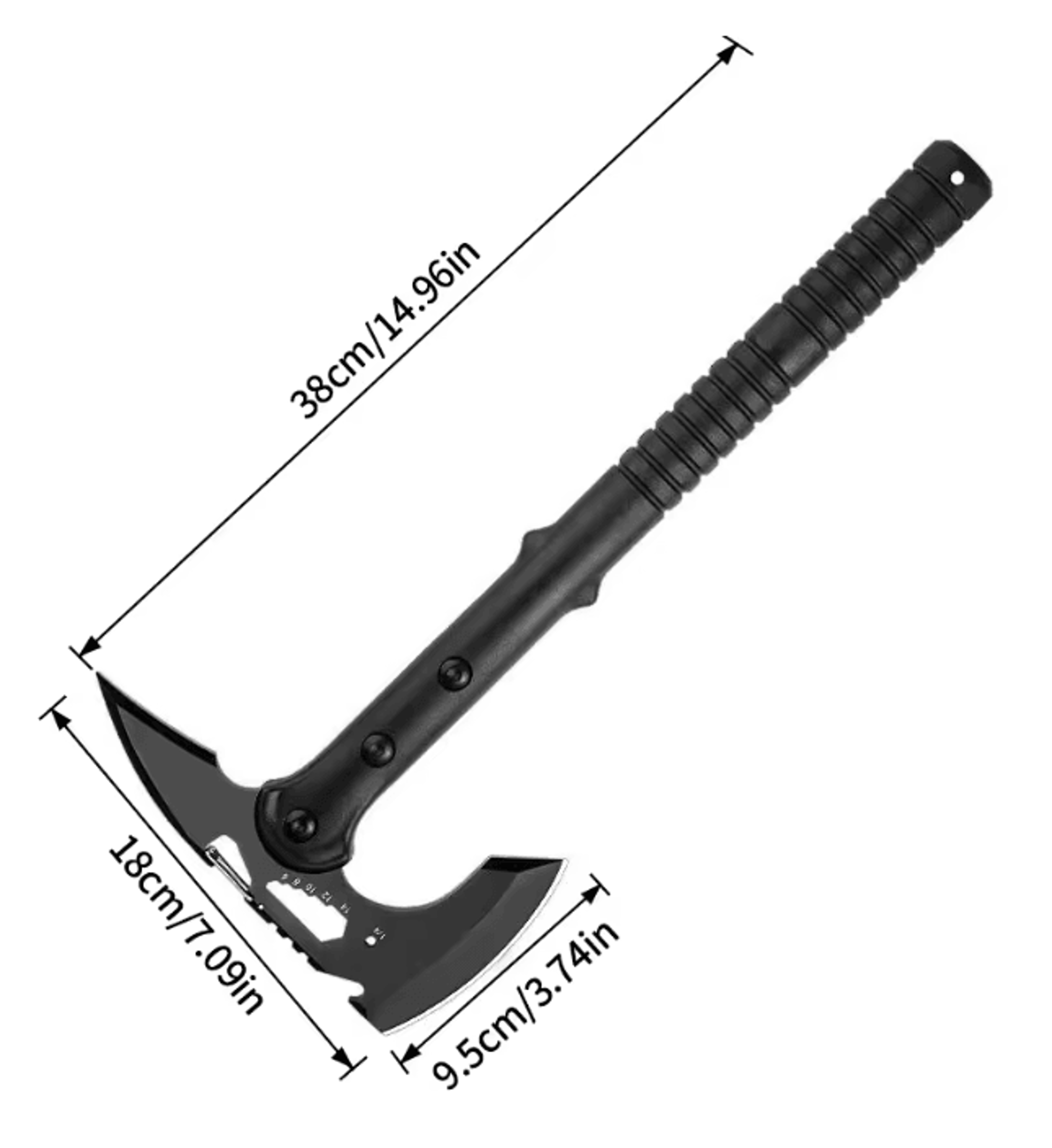 Multi Function Camping Tactical Axe Outdoor Survival Tool 5